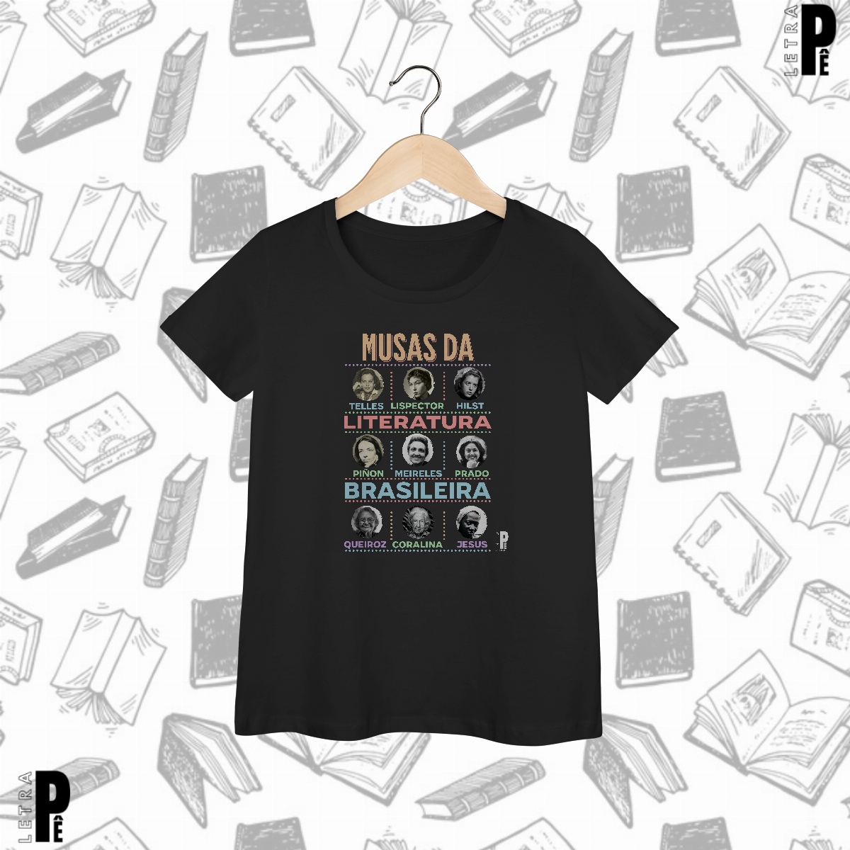 Camiseta Feminina | Musas da Literatura Brasileira