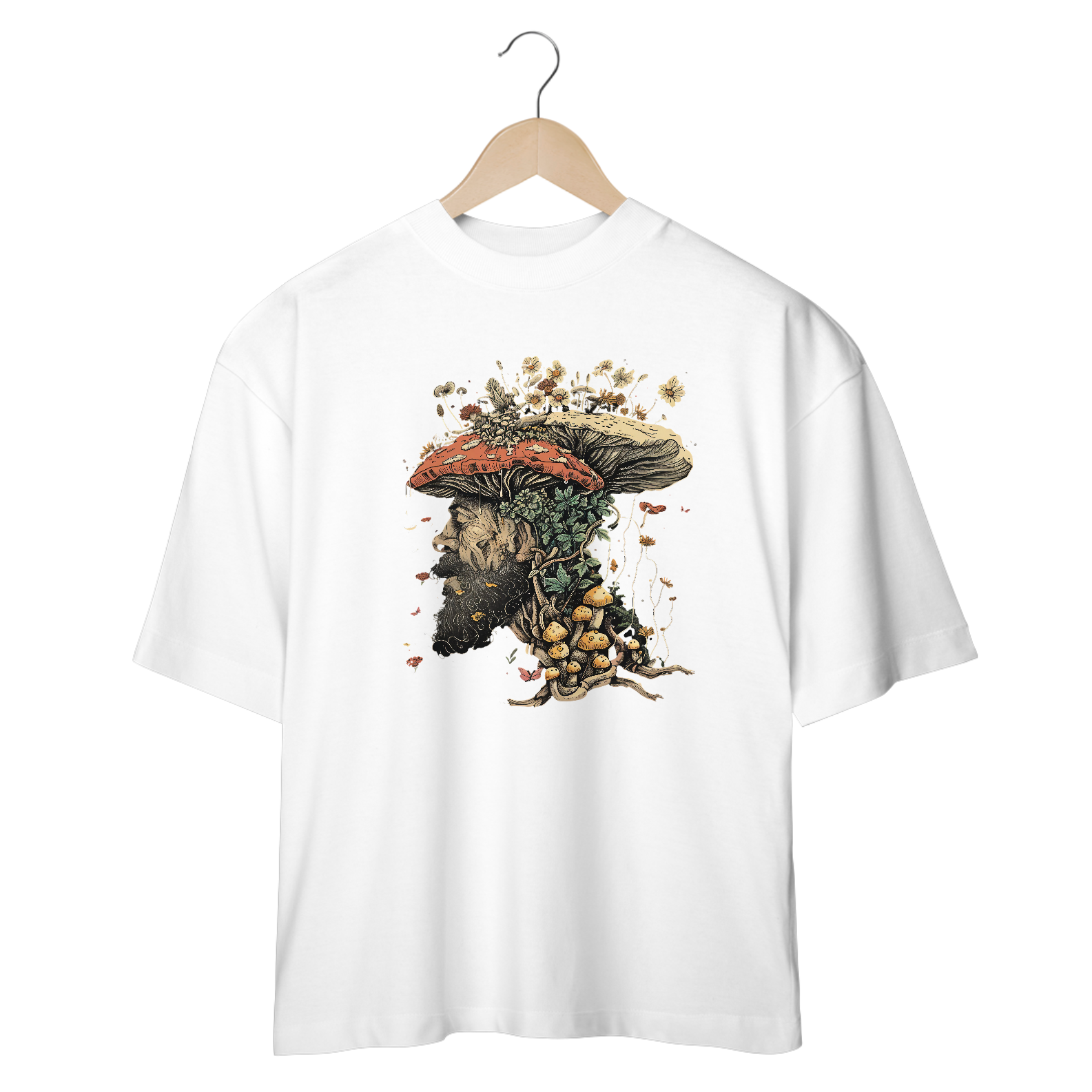 Camiseta Psicodélicas Oversized E 4