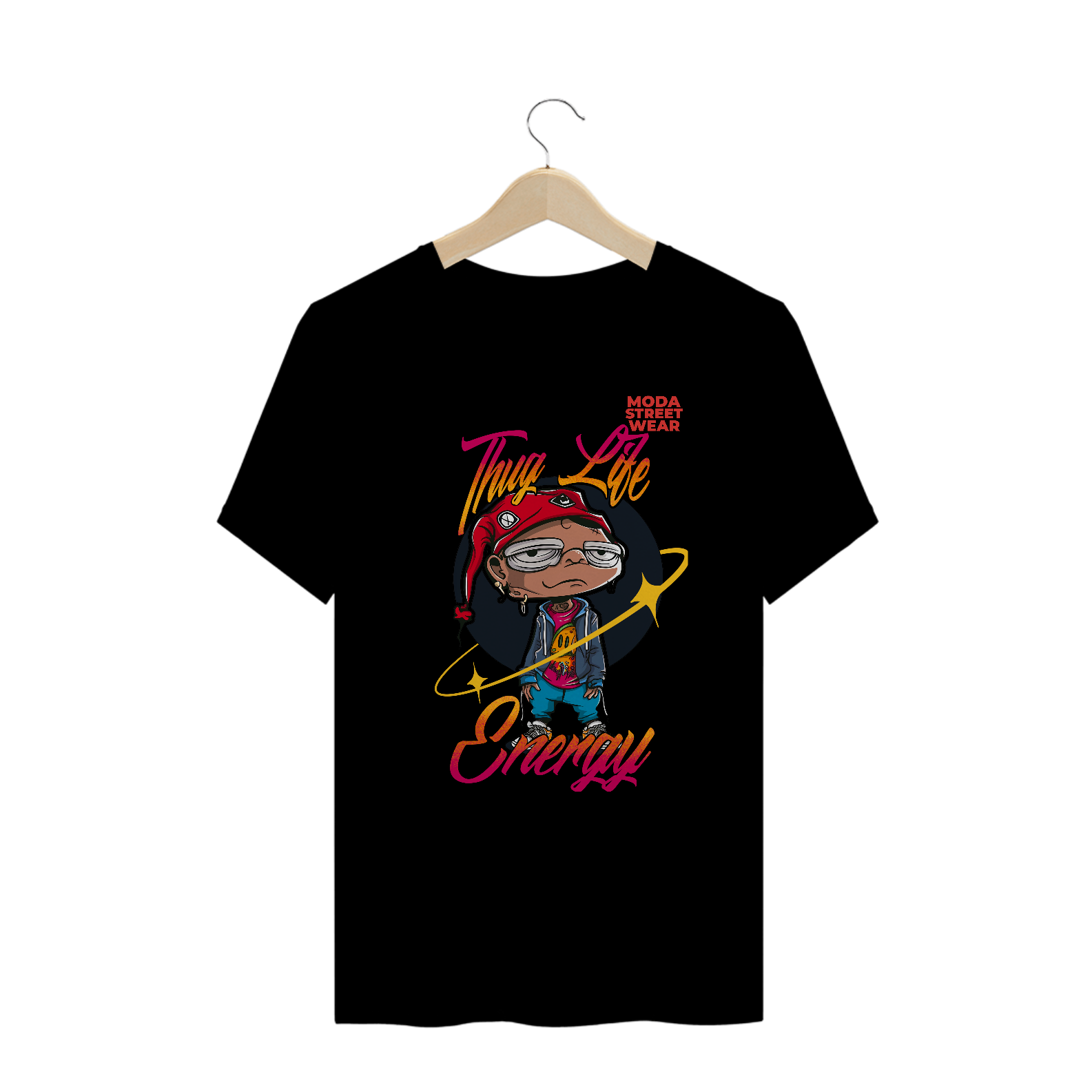 Plus Size  Streetwear A 4