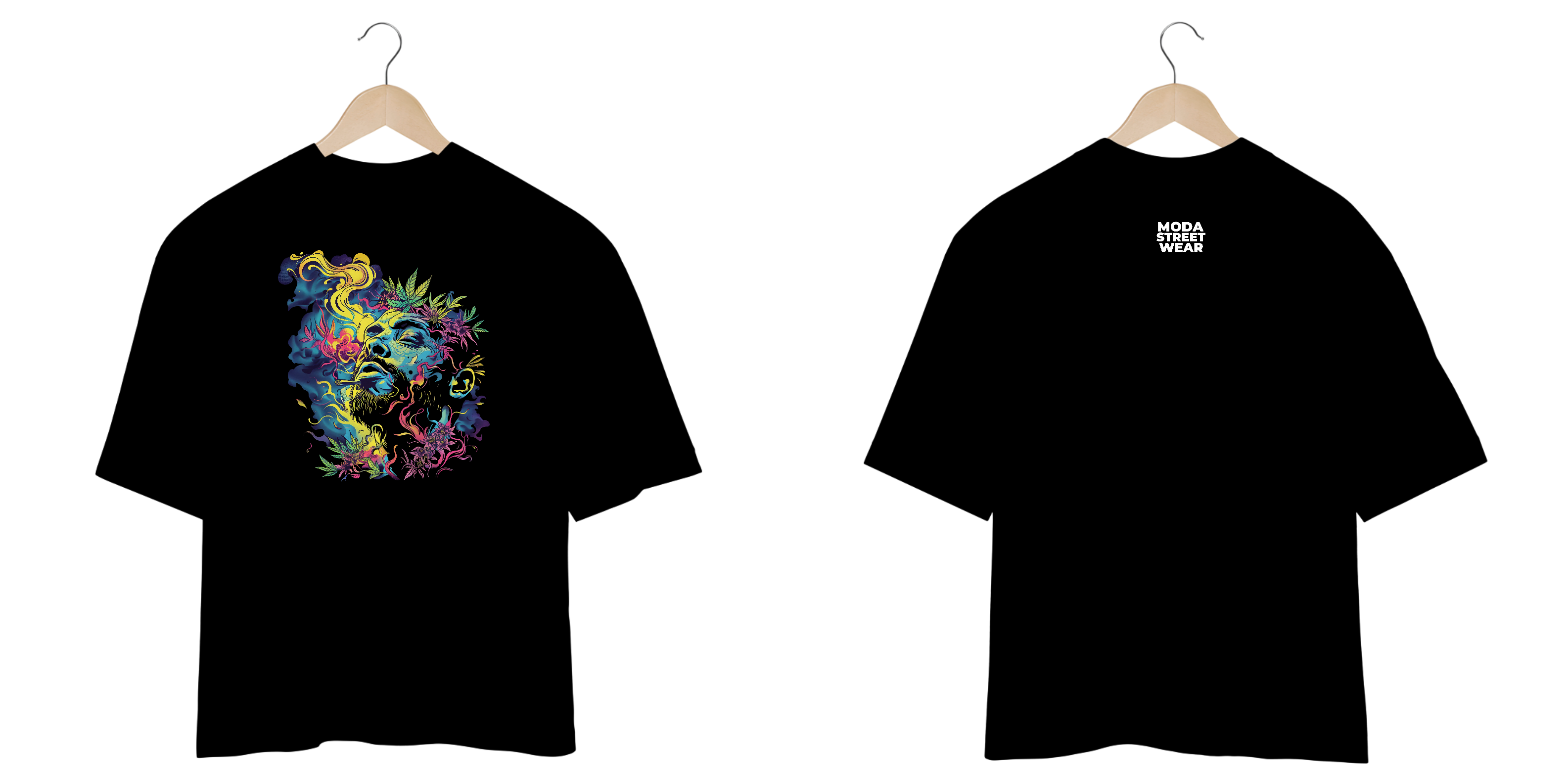 Camiseta Psicodélicas Oversized E 3