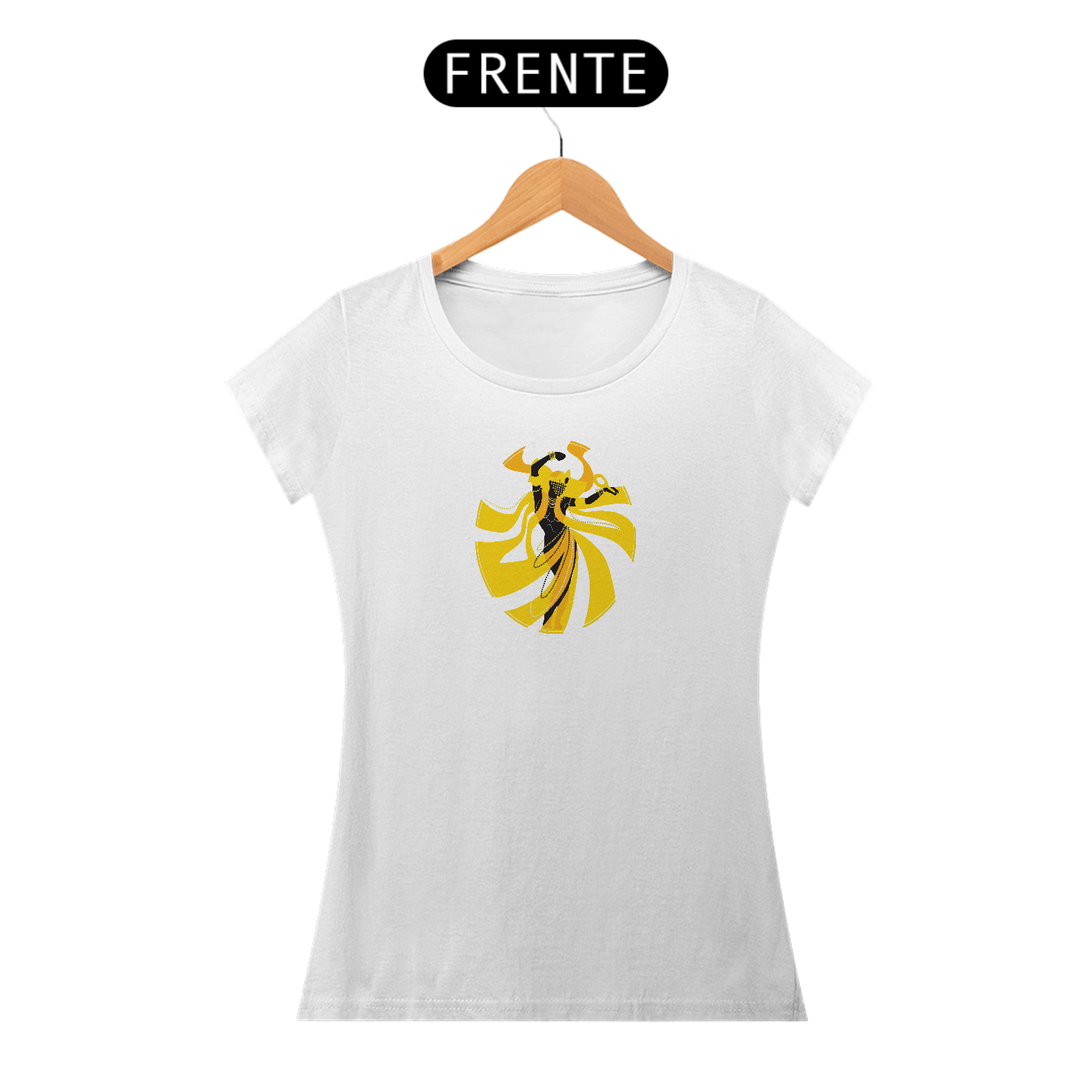 Camiseta Feminina Oxum Redonda