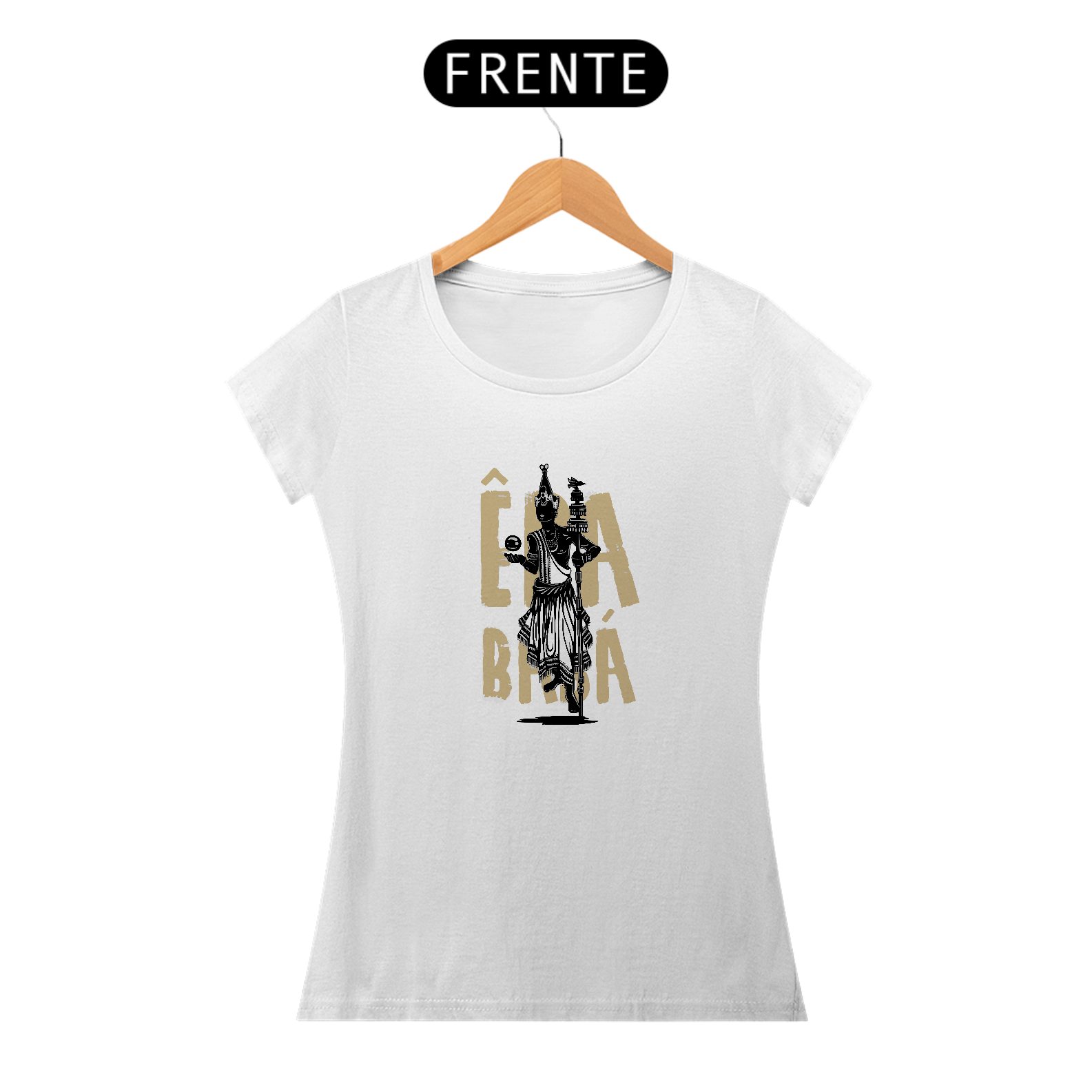 Camiseta Feminina Epa Babá! Oxalá