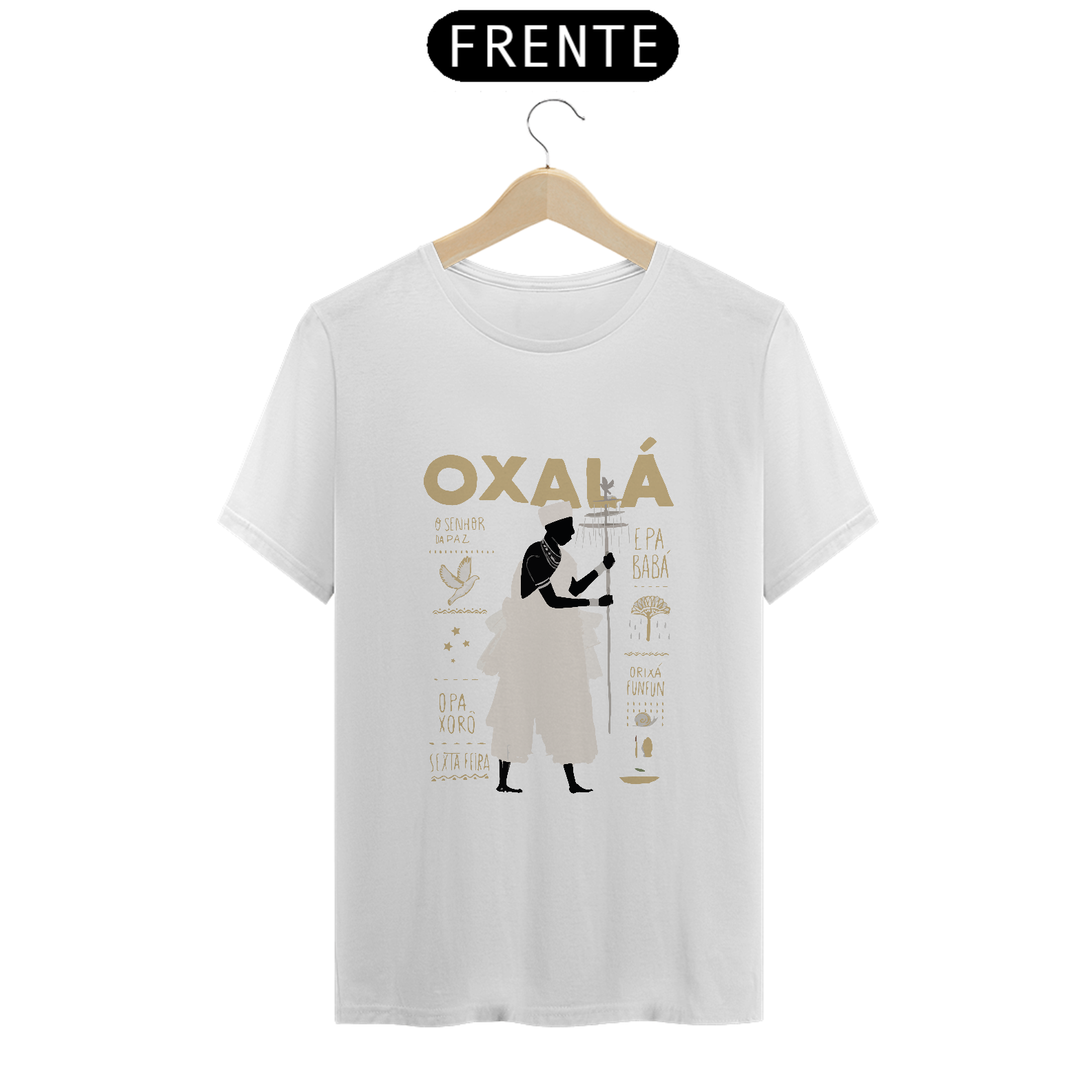 Camiseta Oxalá Senhor da Paz