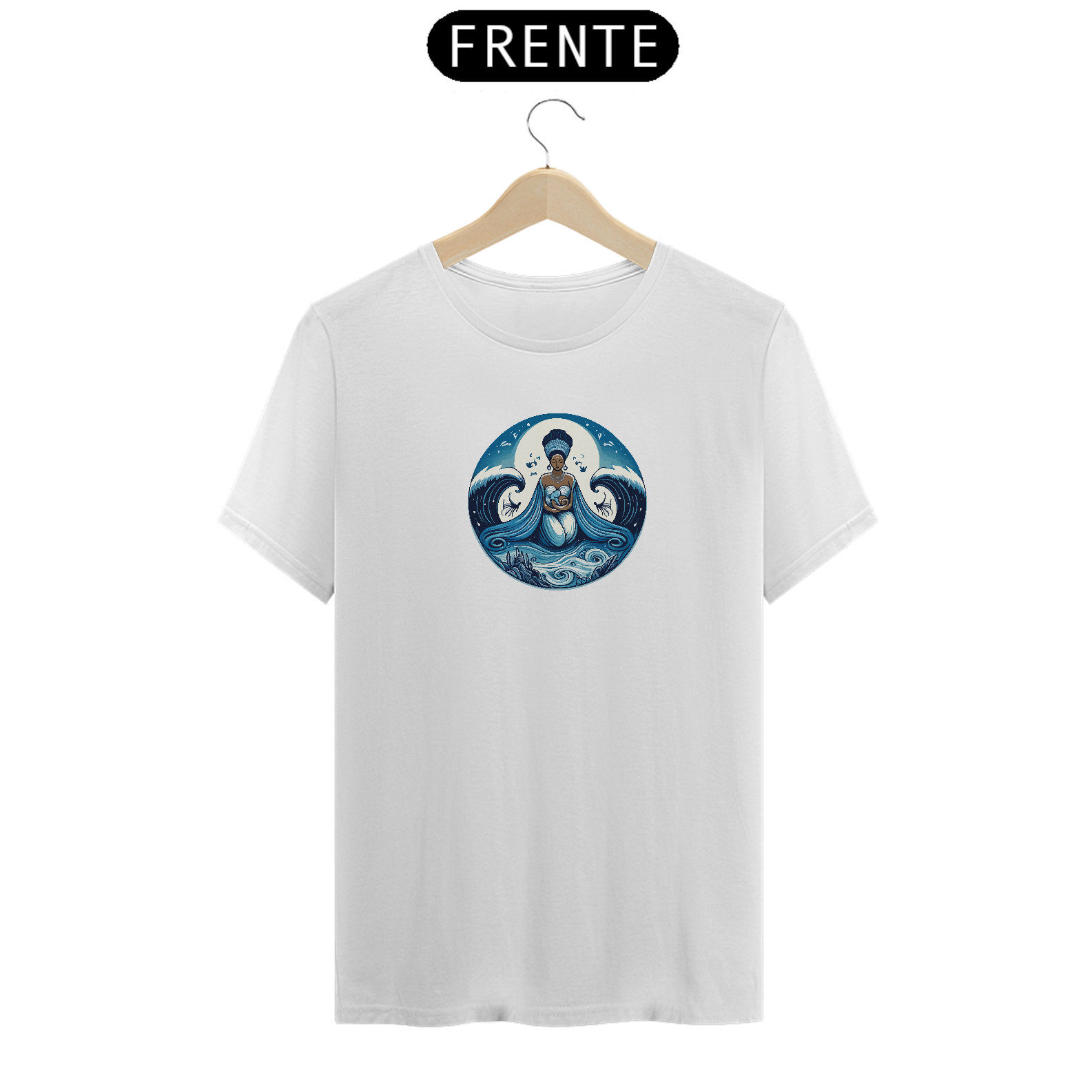 Camiseta Iemanjá Redonda