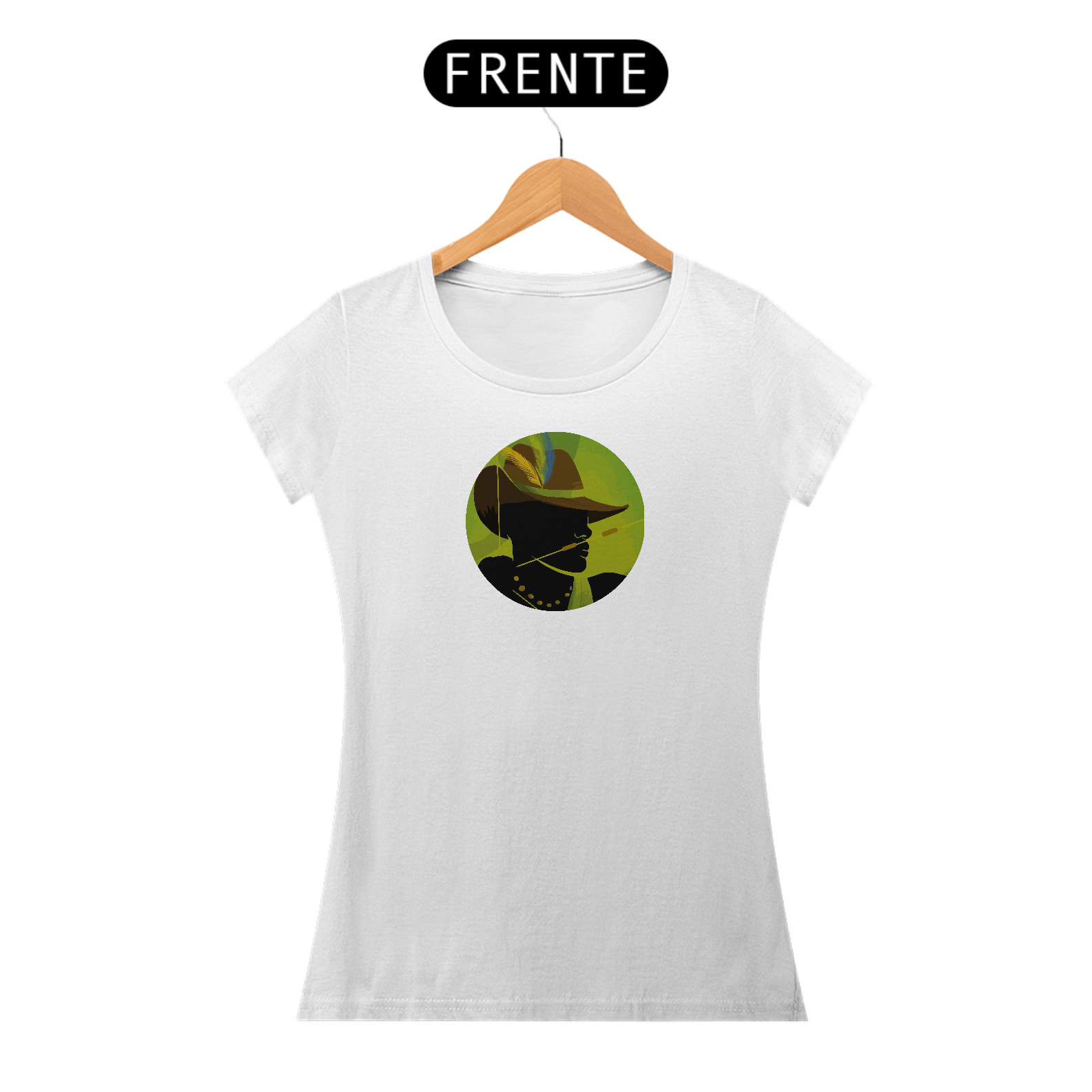 Camiseta Feminina Redonda Oxóssi