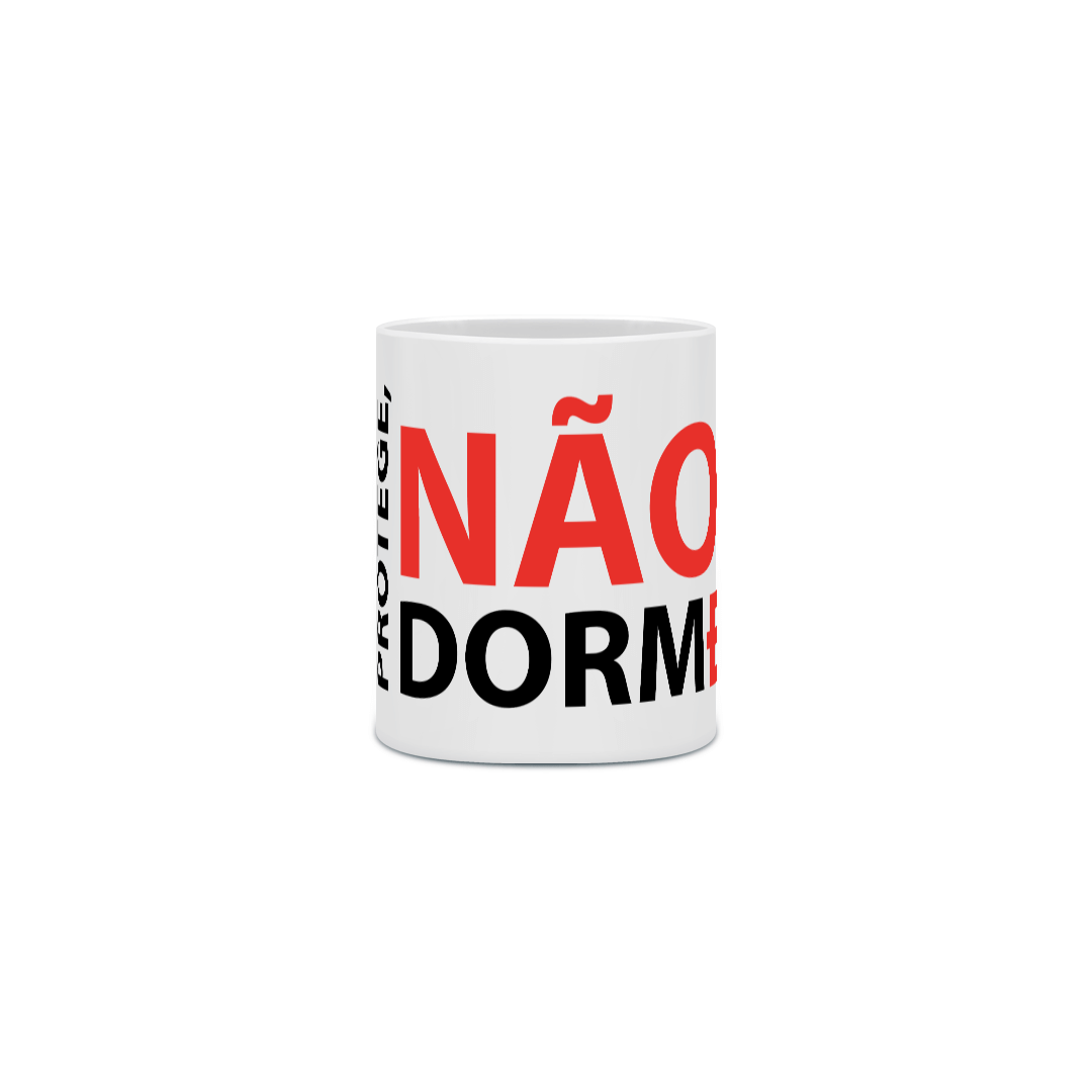 Caneca Exu - Quem me protege, Não dorme
