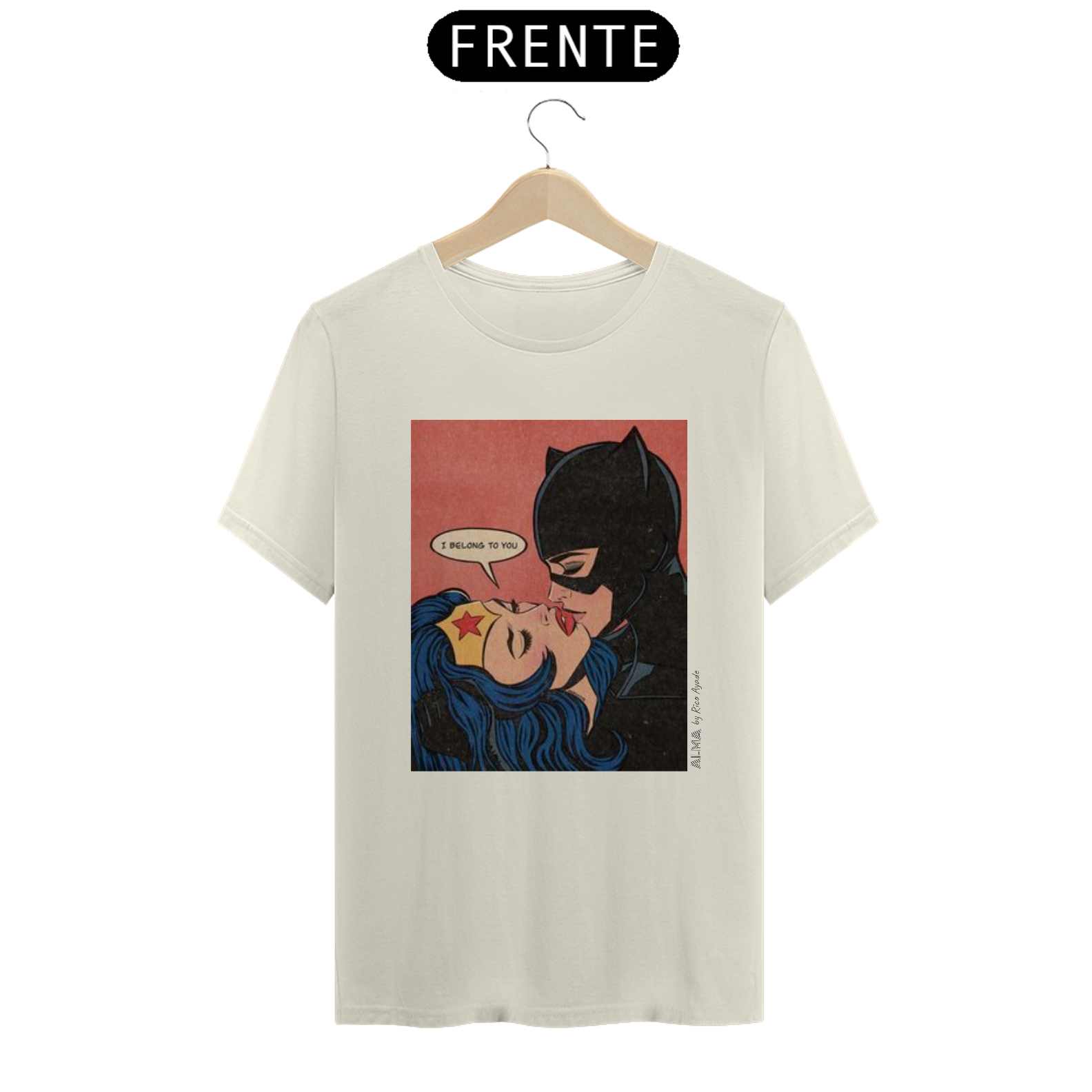 Camiseta Mulher Maravilha e Mulher Gata - Prime