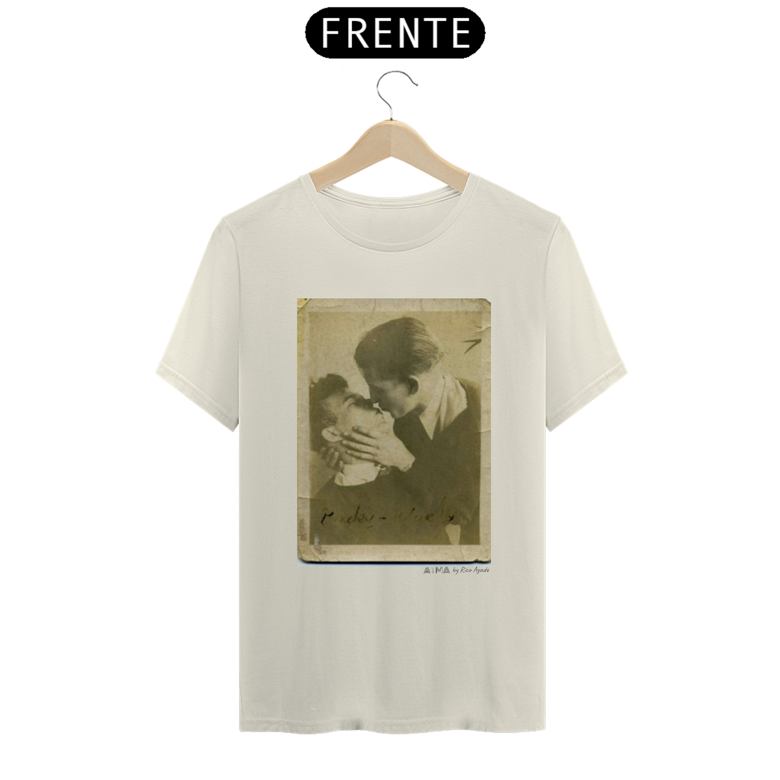Camiseta Beijo Gay Vintage - Prime