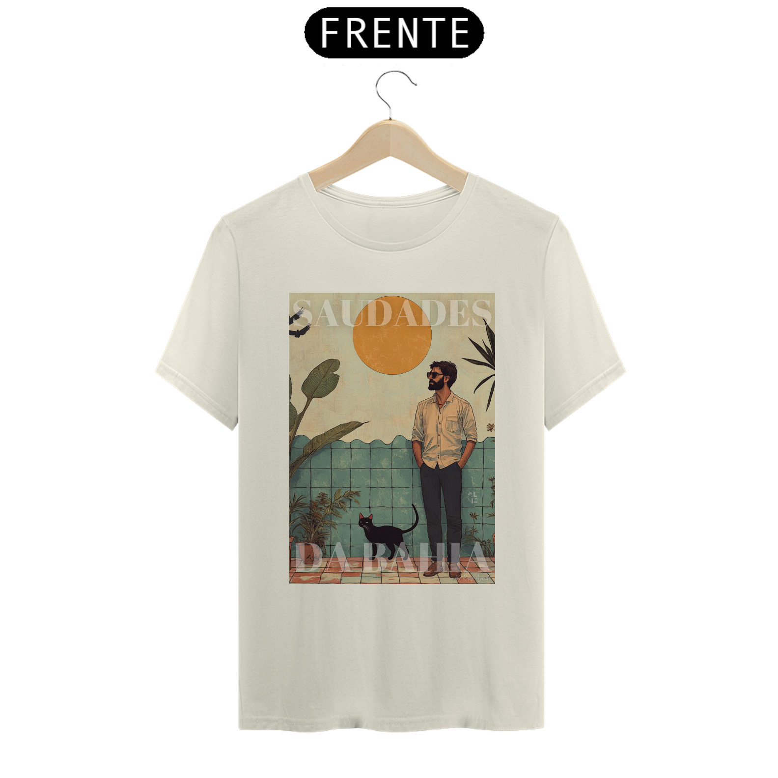 Camiseta Saudades da Bahia - Prime
