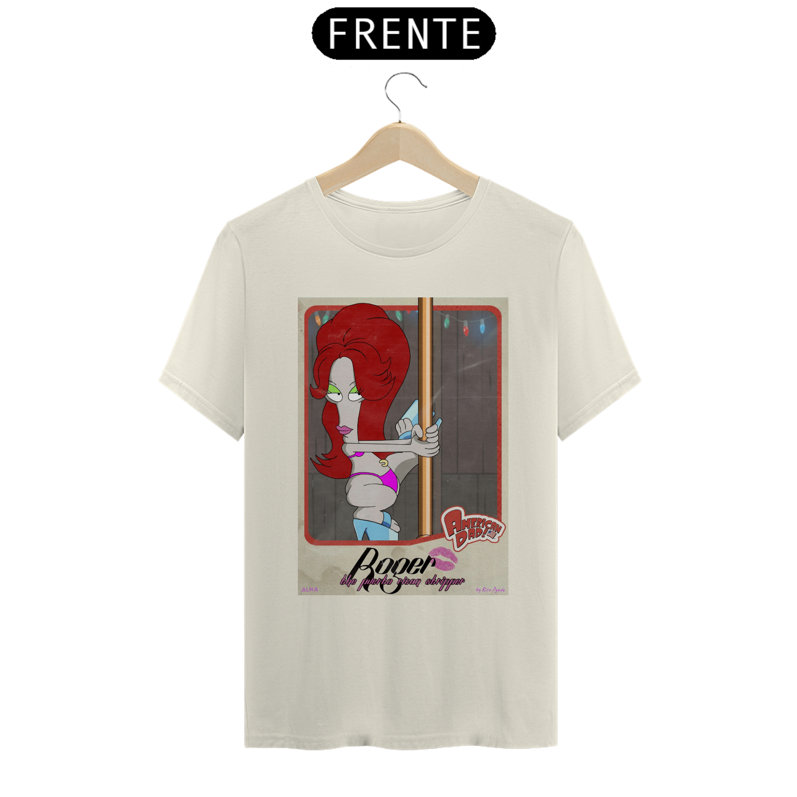 Camiseta Roger Puerto Rican Stripper