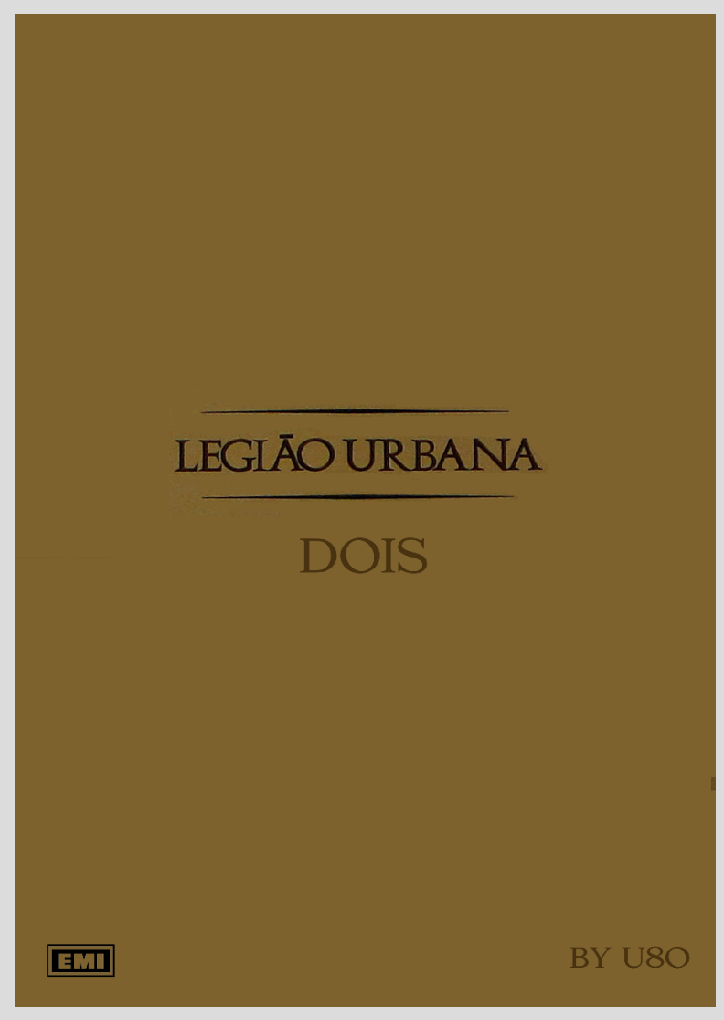 POSTER LEGIÃO URBANA DOIS BY UNIVERSO 80
