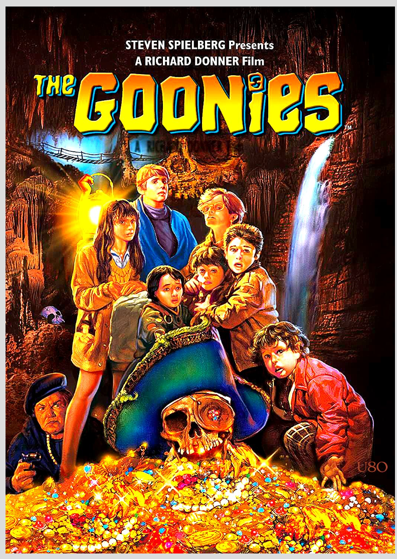 POSTER OS GOONIES BY UNIVERSO 80