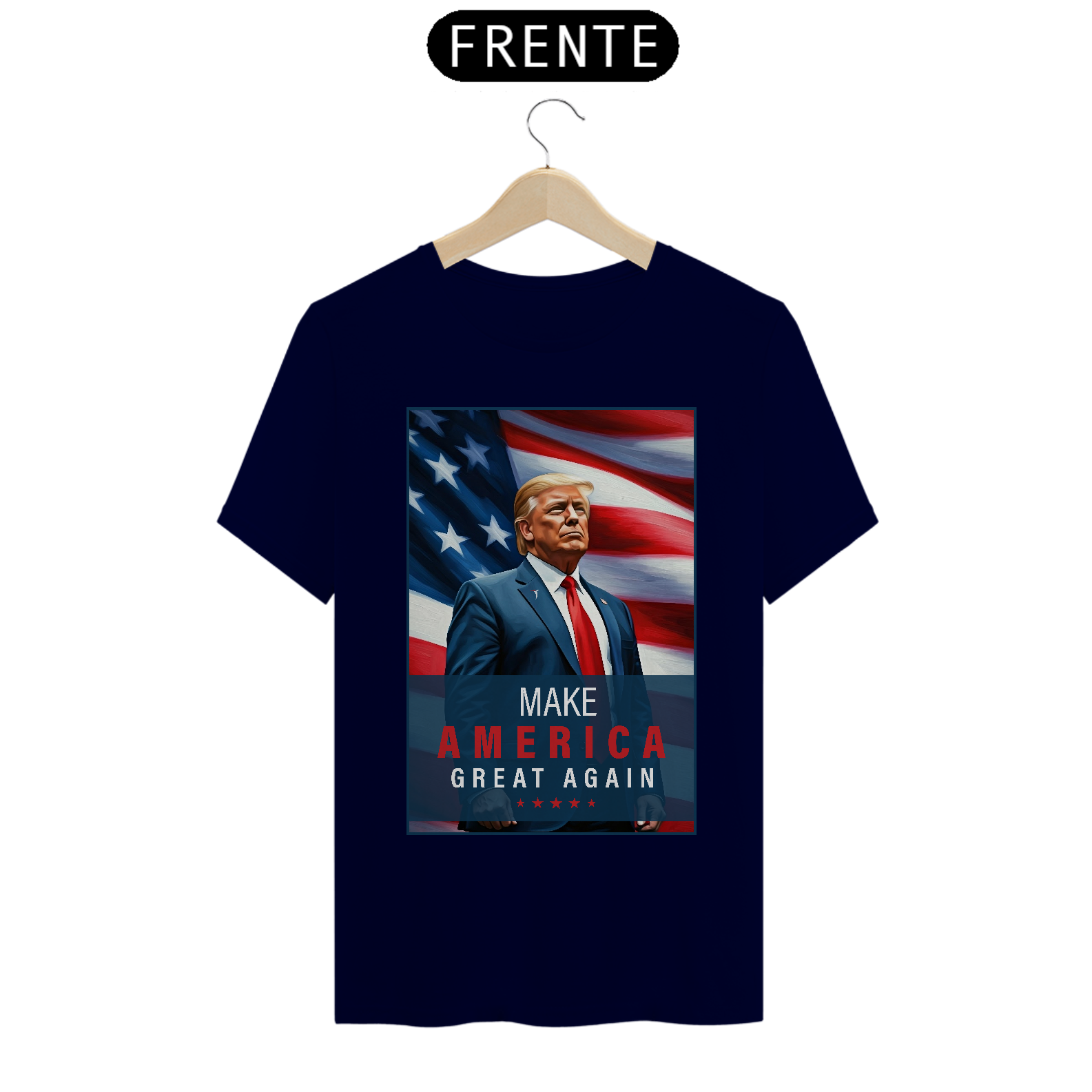 Camiseta Donald Trump Modelo 1 - Make America Great Again