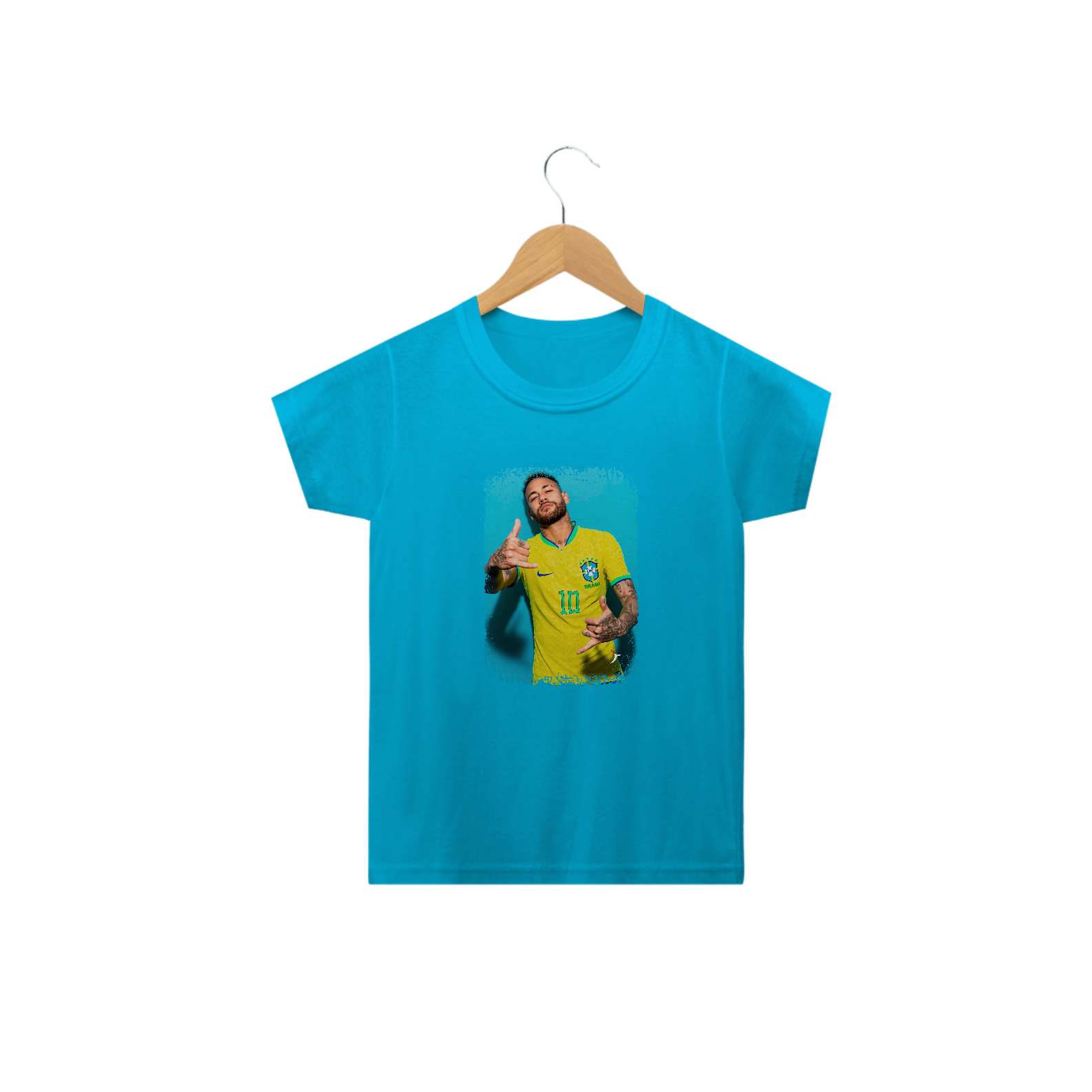 Camiseta Infantil Neymar Jr - Modelo 1