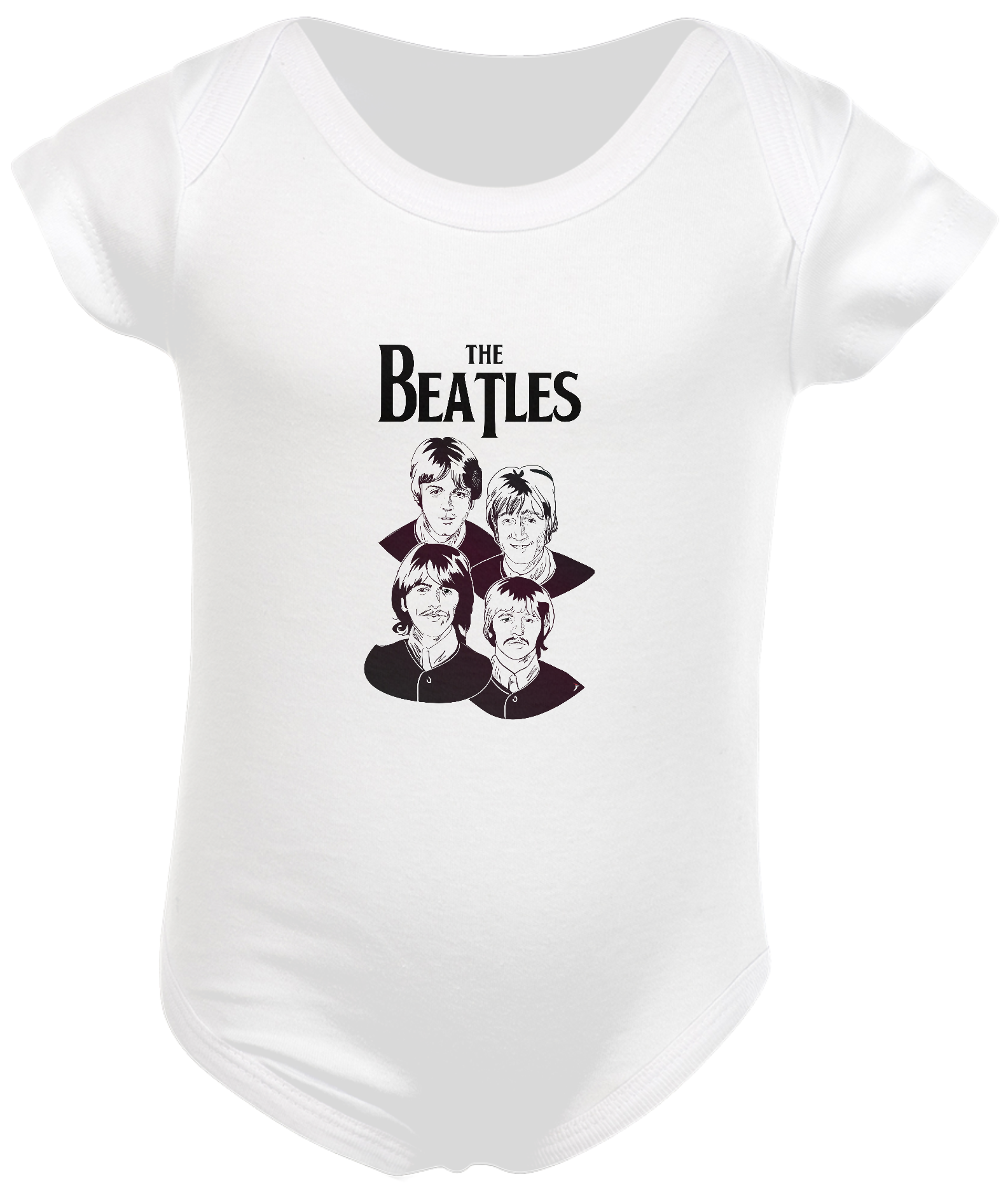 Body Bebê The Beatles - Modelo 1