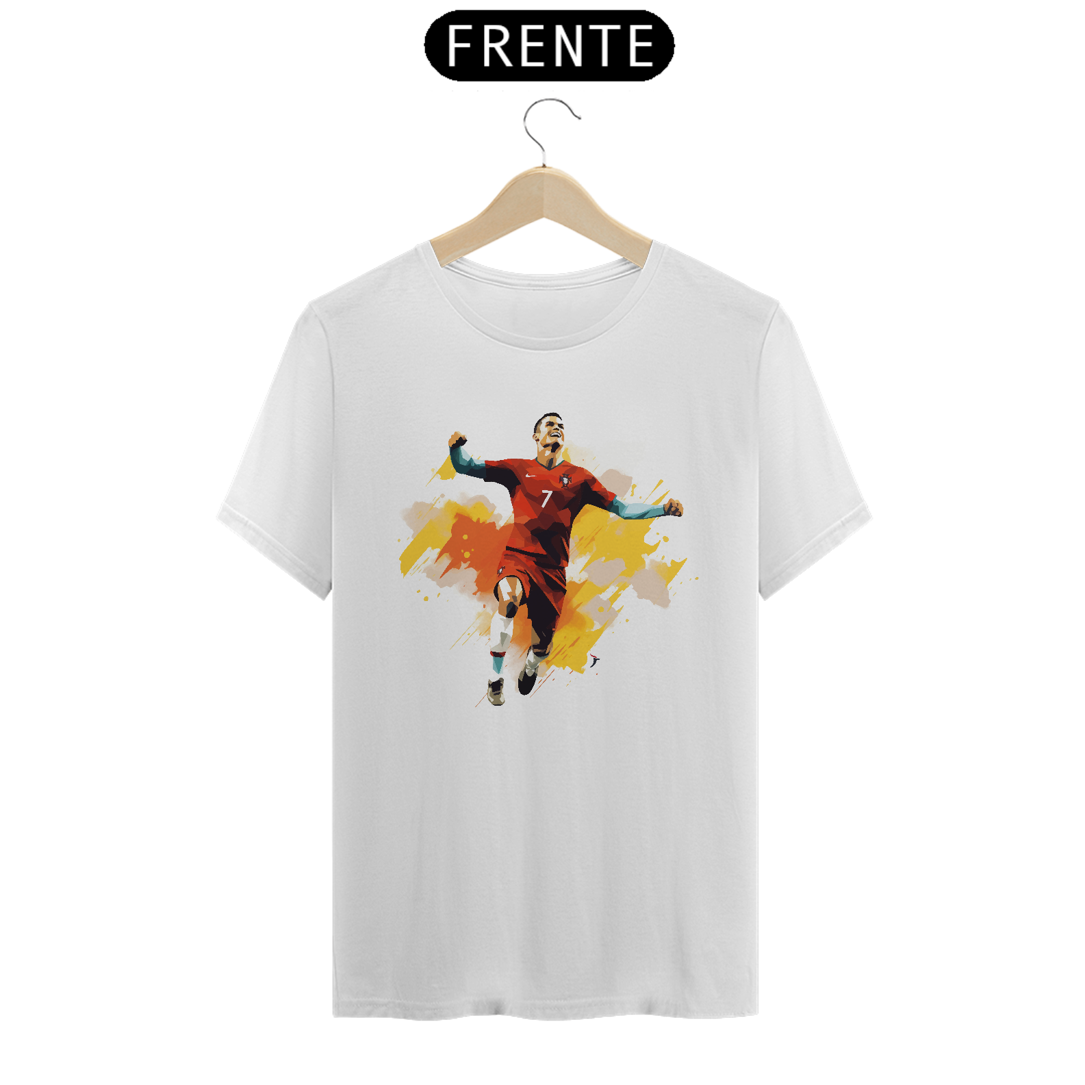 Camiseta Cristiano Ronaldo Modelo 1 - Seleção de Portugal