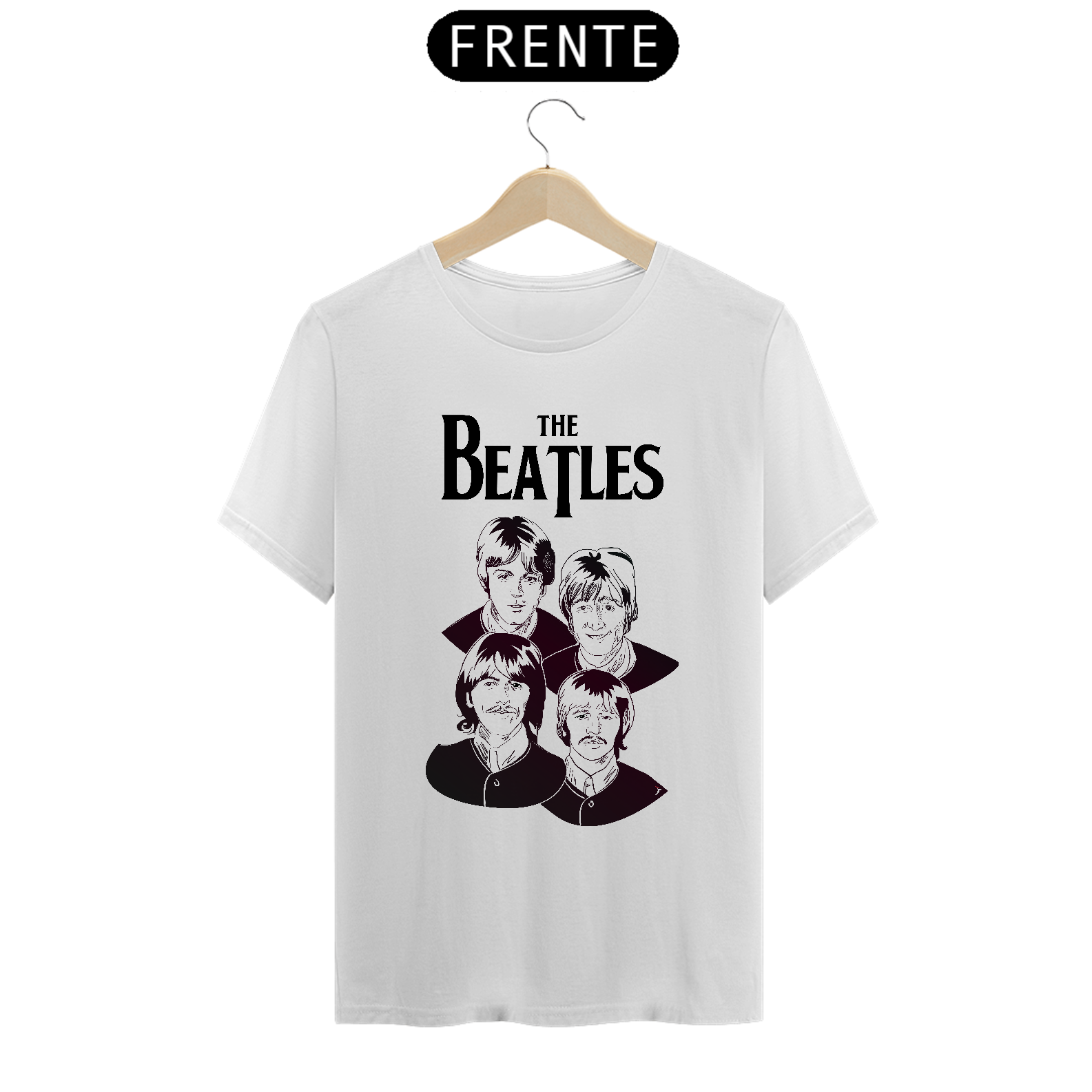 Camiseta The Beatles - Modelo 1
