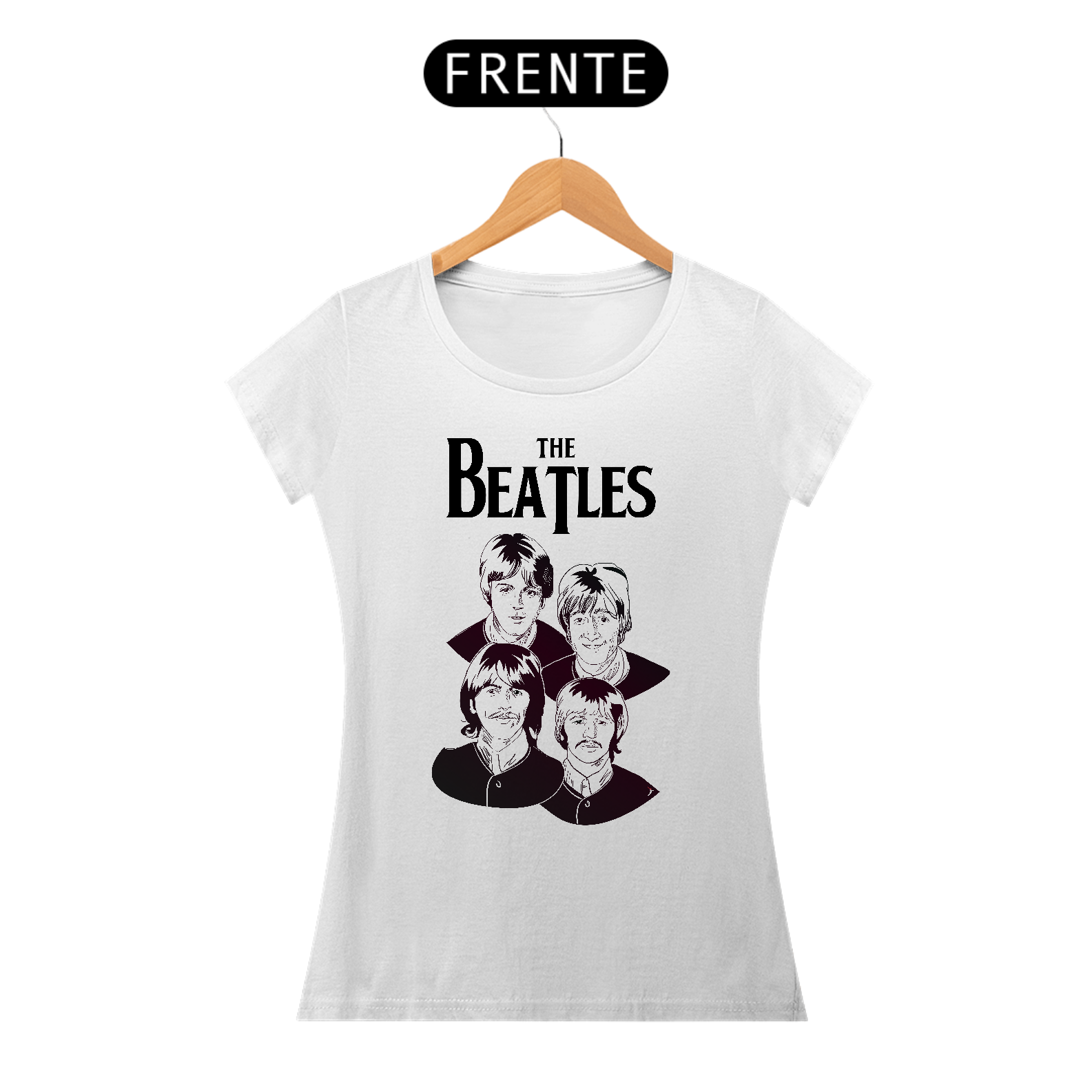Baby Look The Beatles - Modelo 1