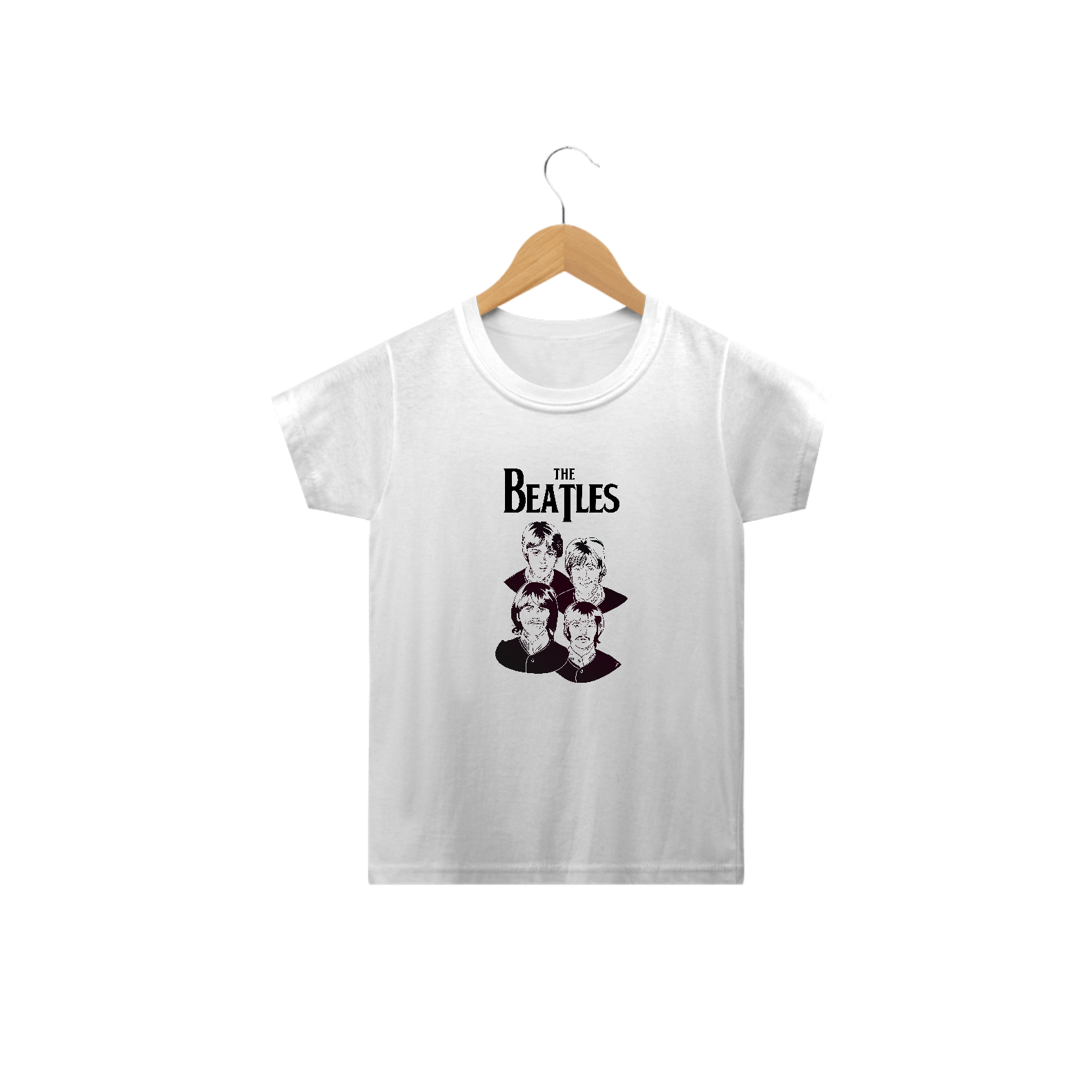 Camiseta Infantil The Beatles - Modelo 1