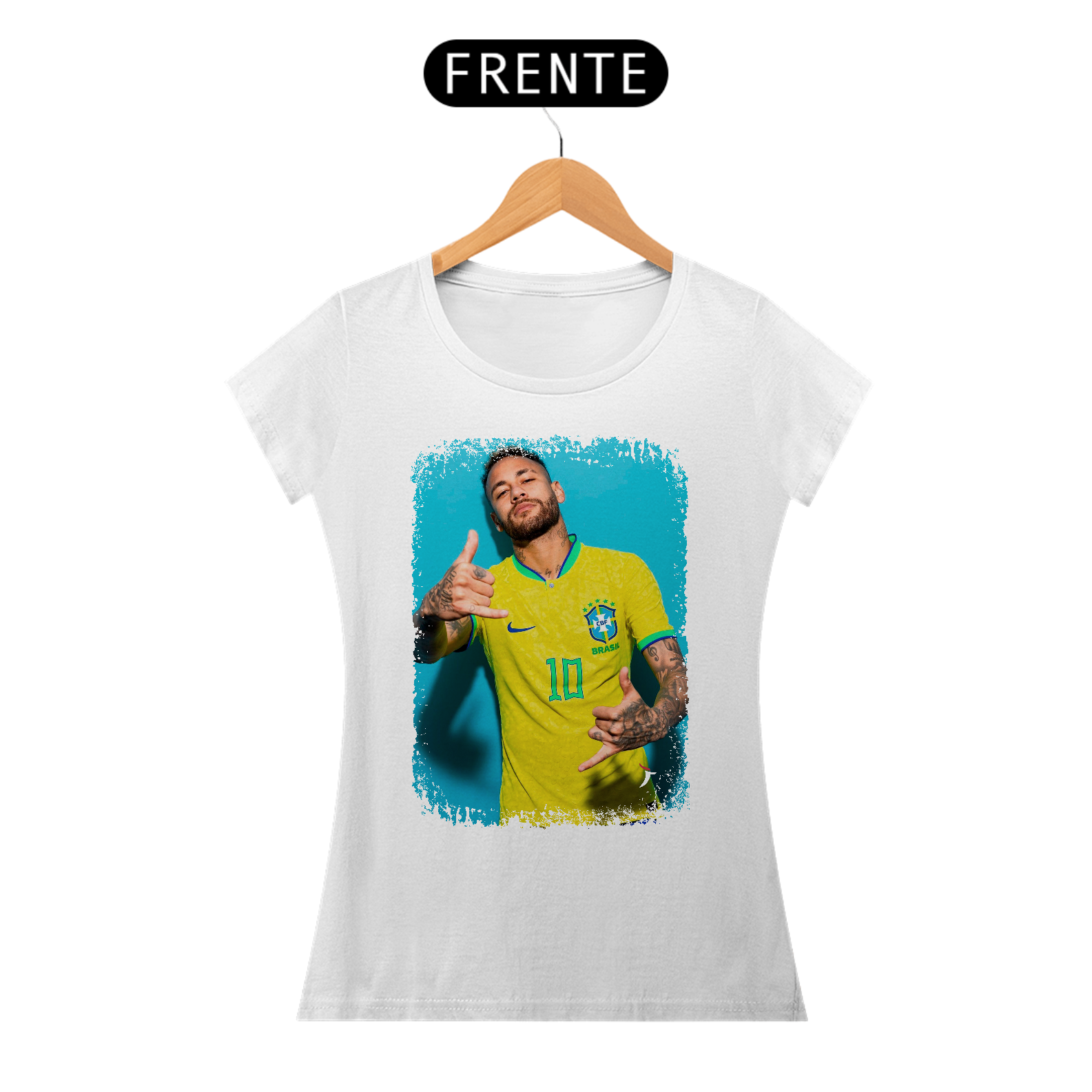 Baby Look Neymar Jr - Modelo 1