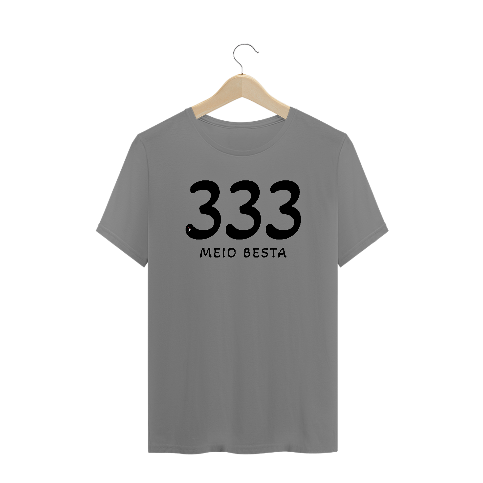 Camiseta Plus Size 333 Meio Besta