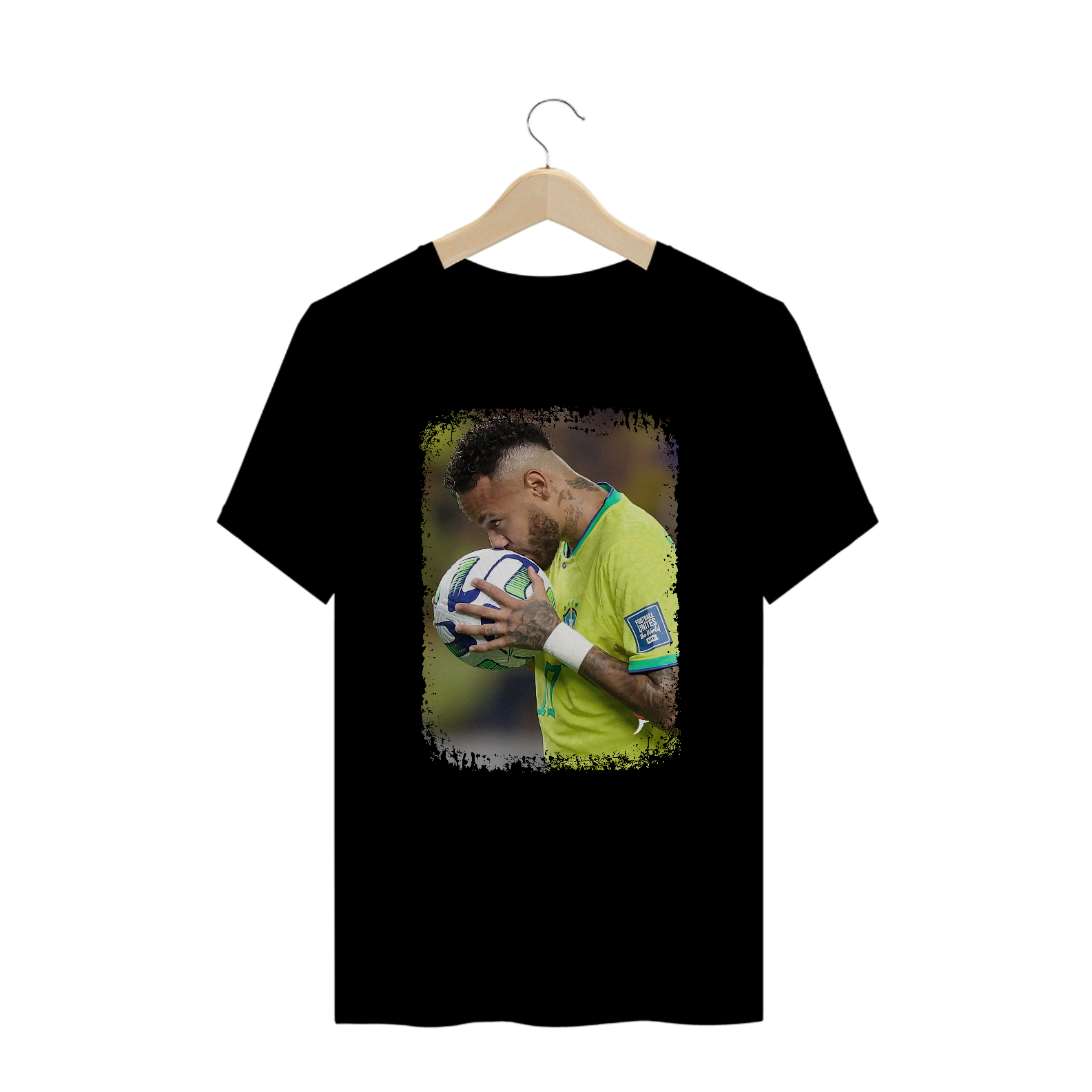 Camiseta Plus Size Neymar Jr - Modelo 2