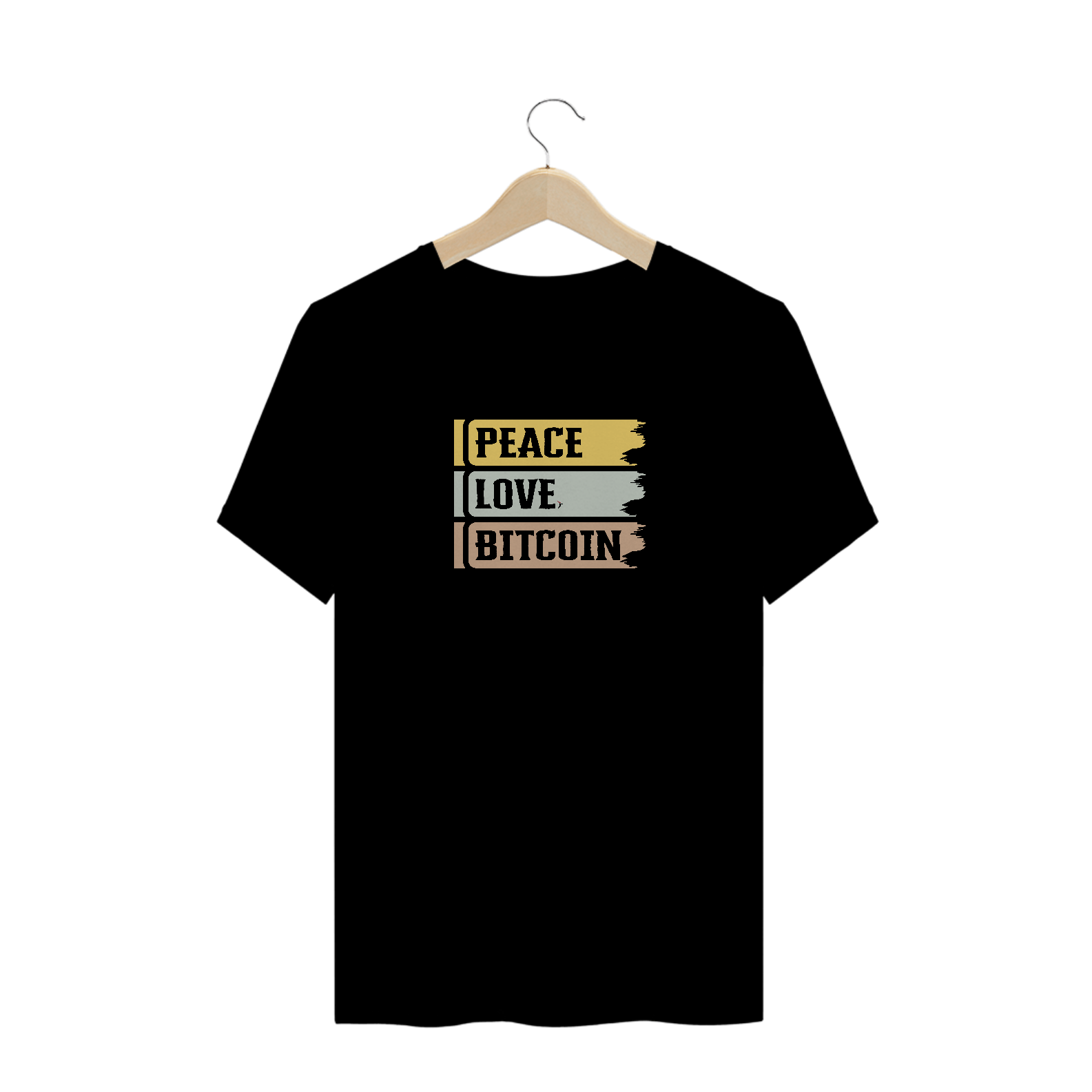 Camiseta Plus Size Bitcoin - Modelo 2