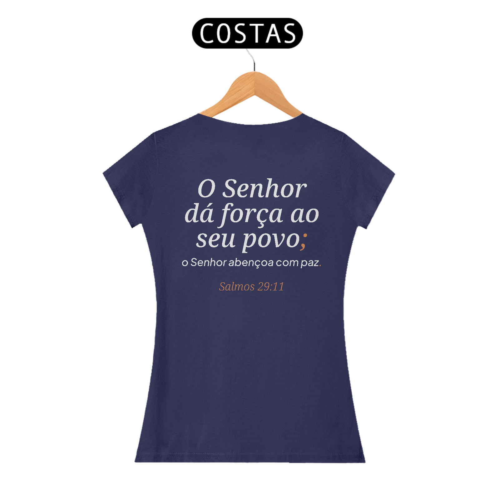 Camiseta “Força e Paz” – Salmos 29:11