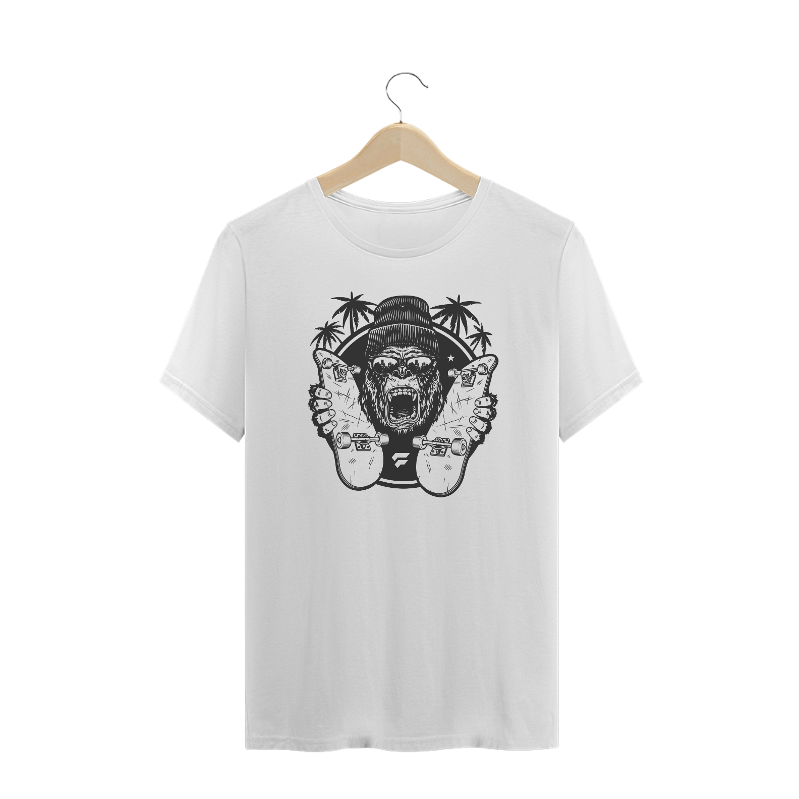 T-Shirt Plus Size - SKT Crasy Monkey