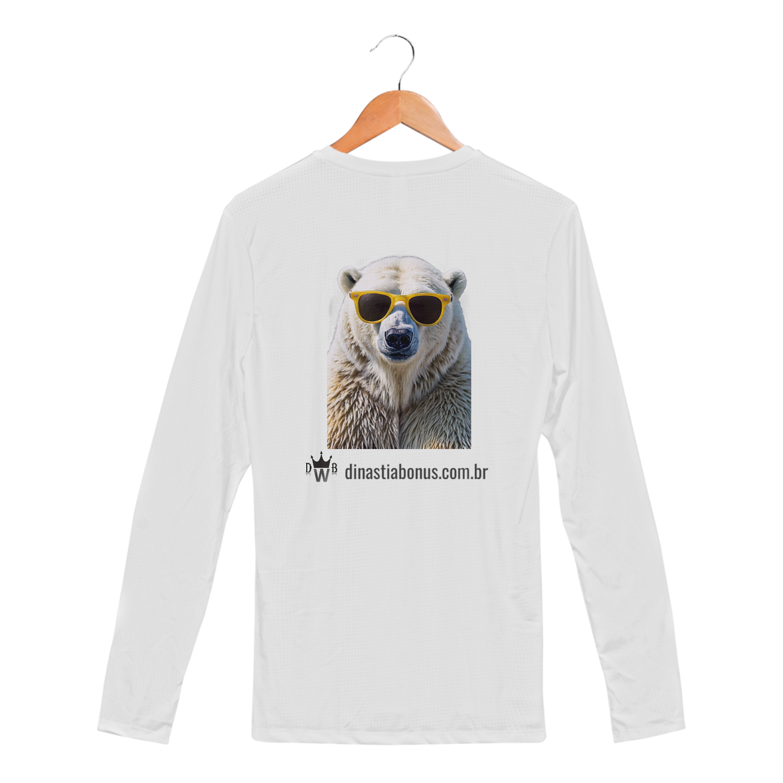 BonusBear1 - Camisa Manga Longa Sport Dry UV