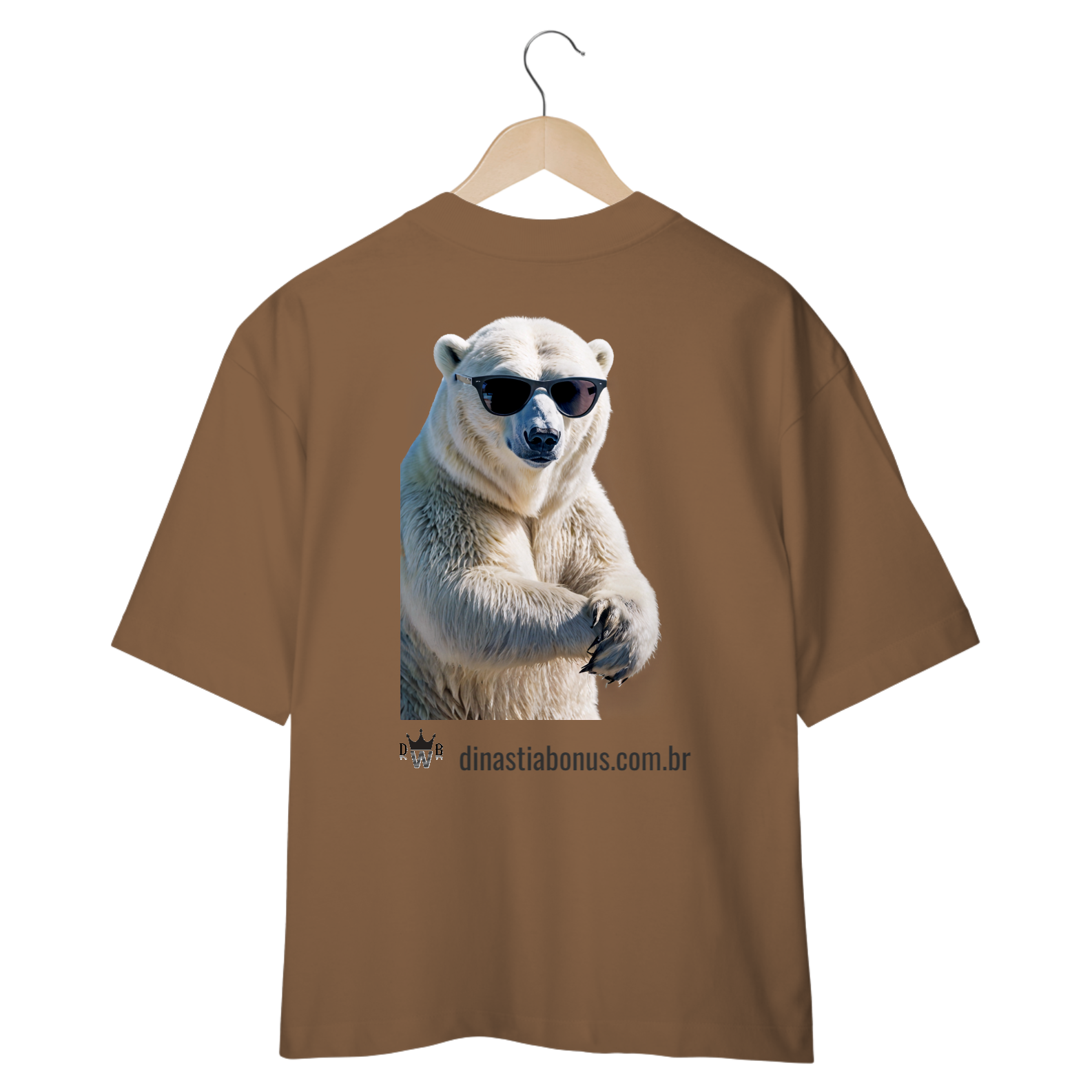 BonusBear1 - Camiseta Oversized