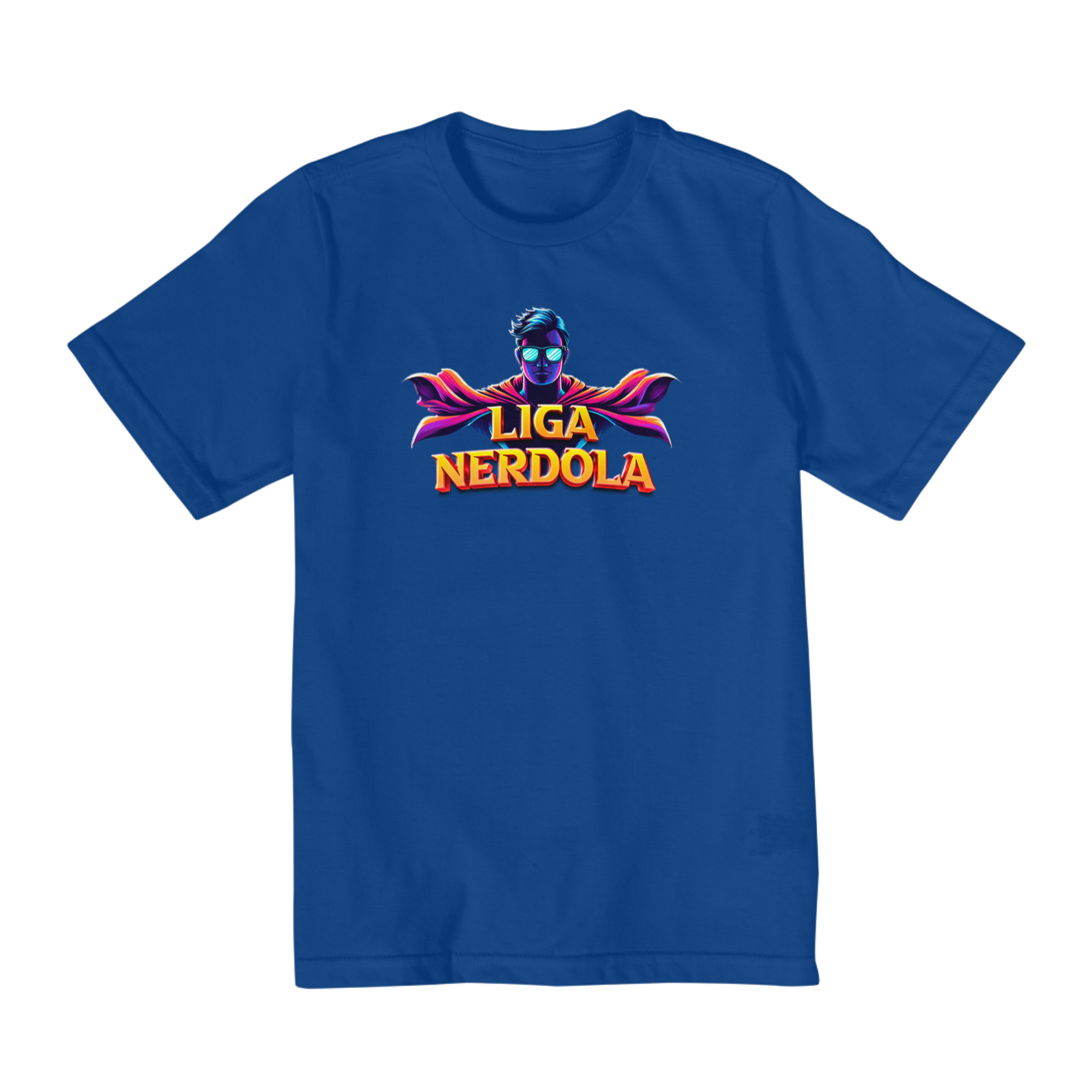 Camisa Liga Nerdola Infantil de 10 a 14 anos