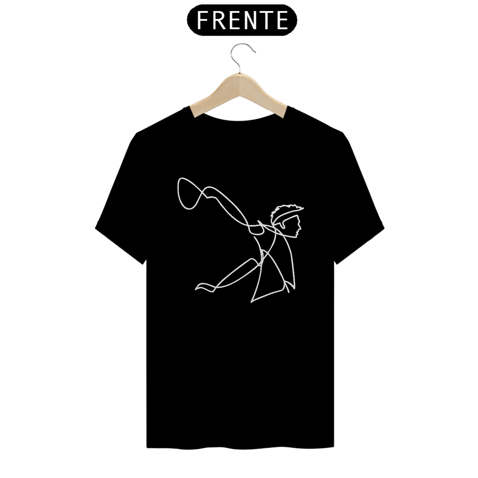  Camiseta Roger Federer Backhand 