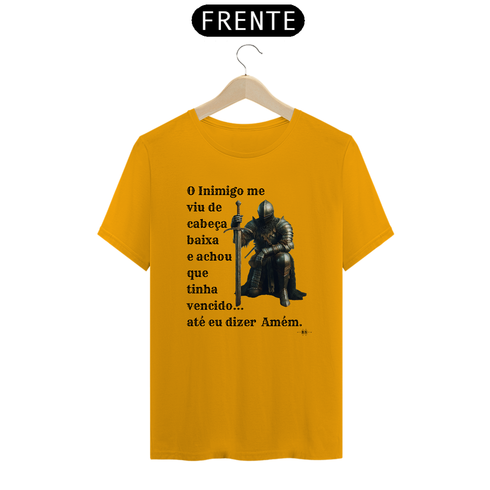 Camiseta Fé e Coragem