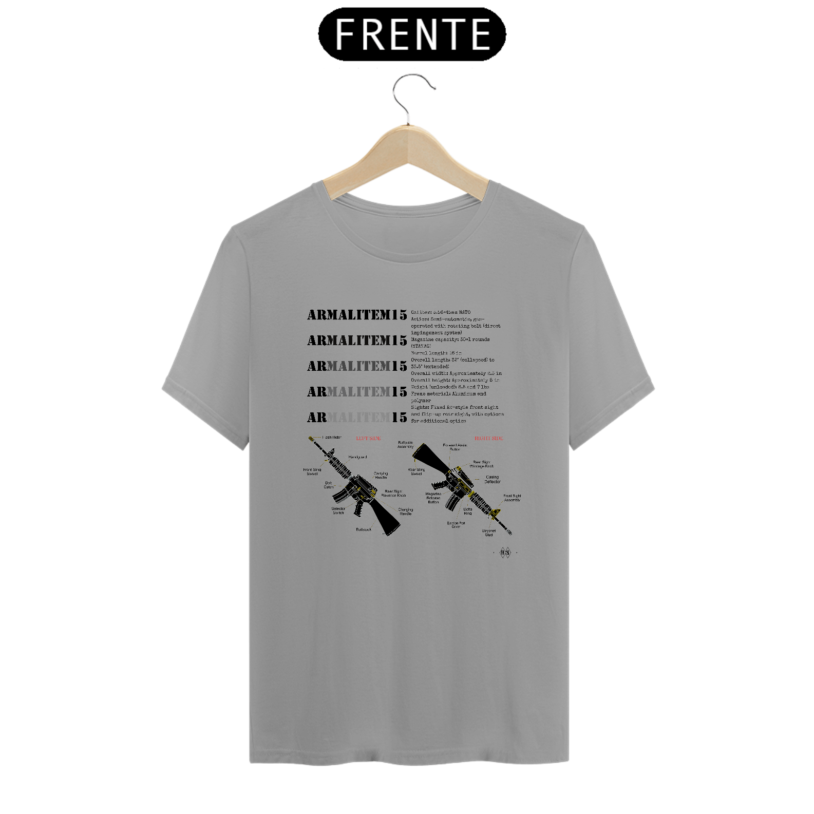 Camiseta AR15