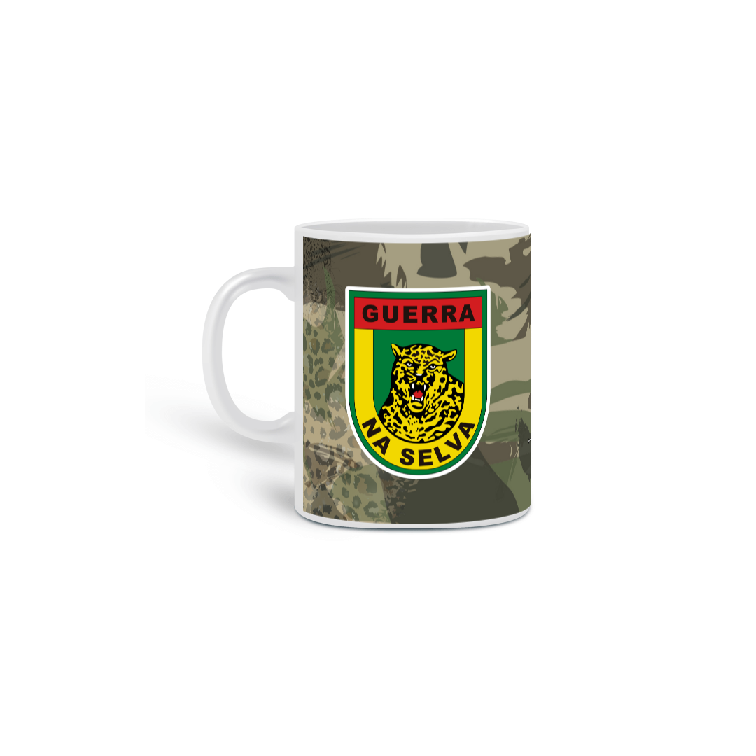 Caneca Guerra na Selva