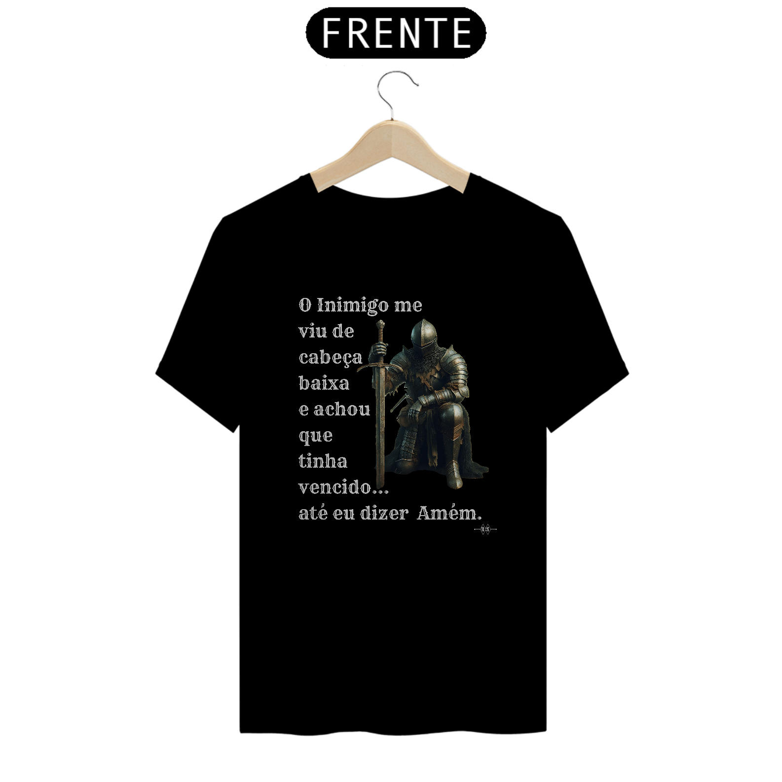 Camiseta Fé e Coragem
