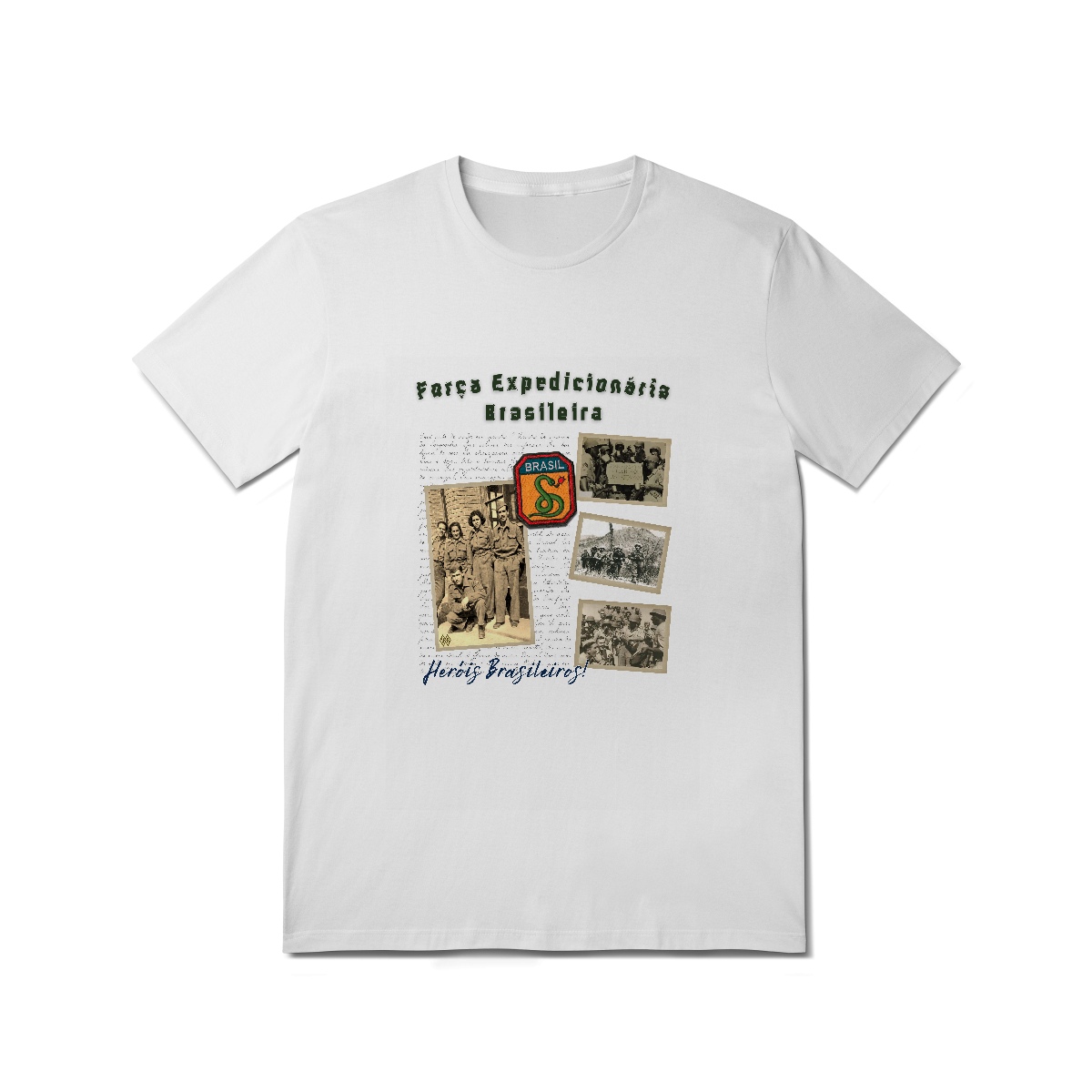 Camiseta FEB - Força Expedicionária Brasileira