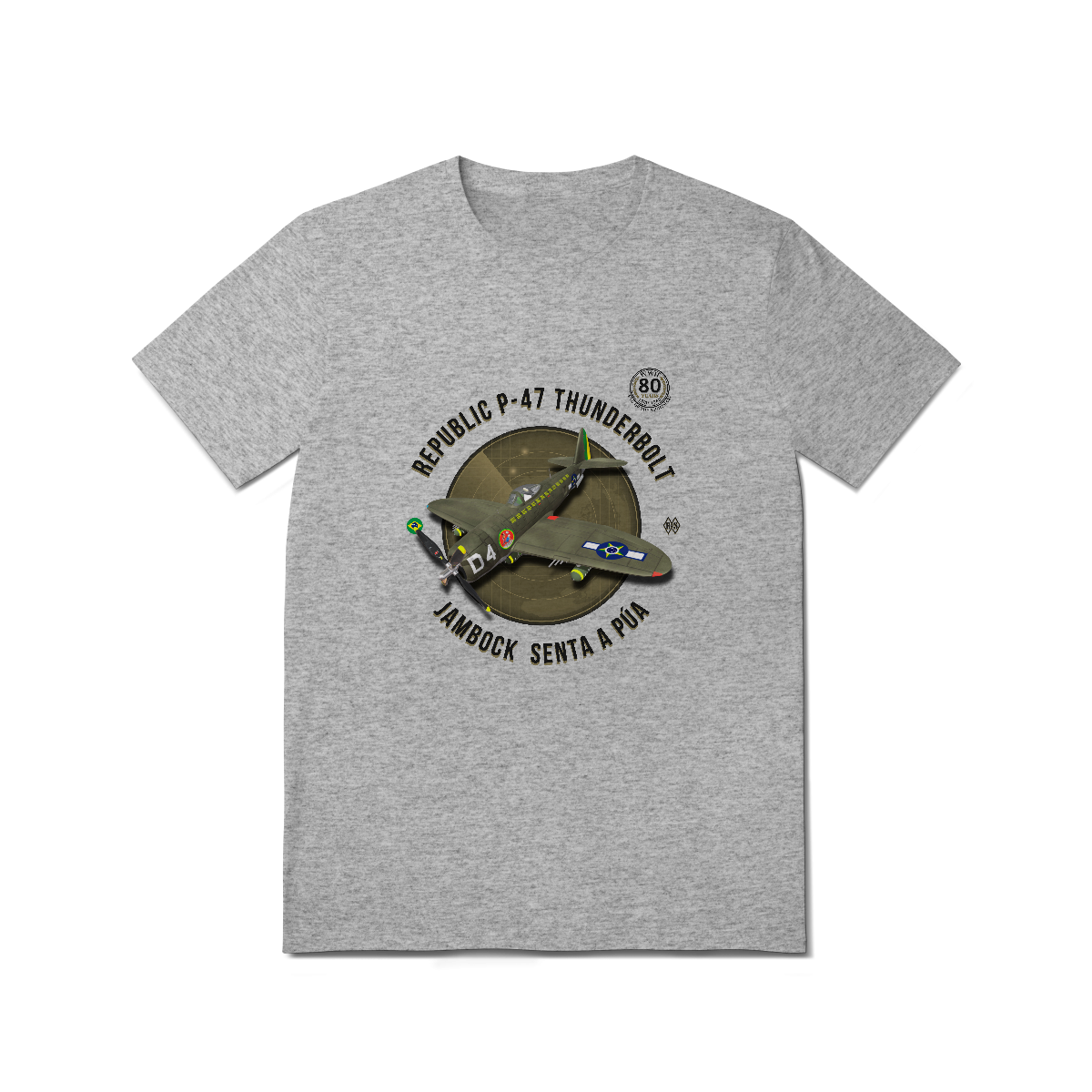 Camiseta P47-Thunderbolt Jambock Senta a Púa
