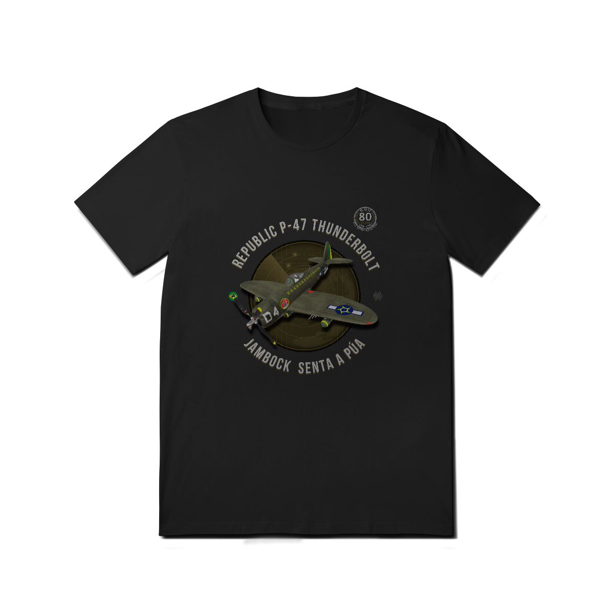Camiseta P47-Thunderbolt Jambock Senta a Púa