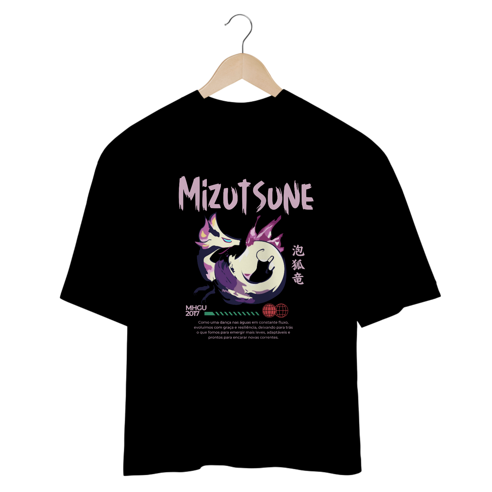 Camiseta Oversized  - Mizutsune