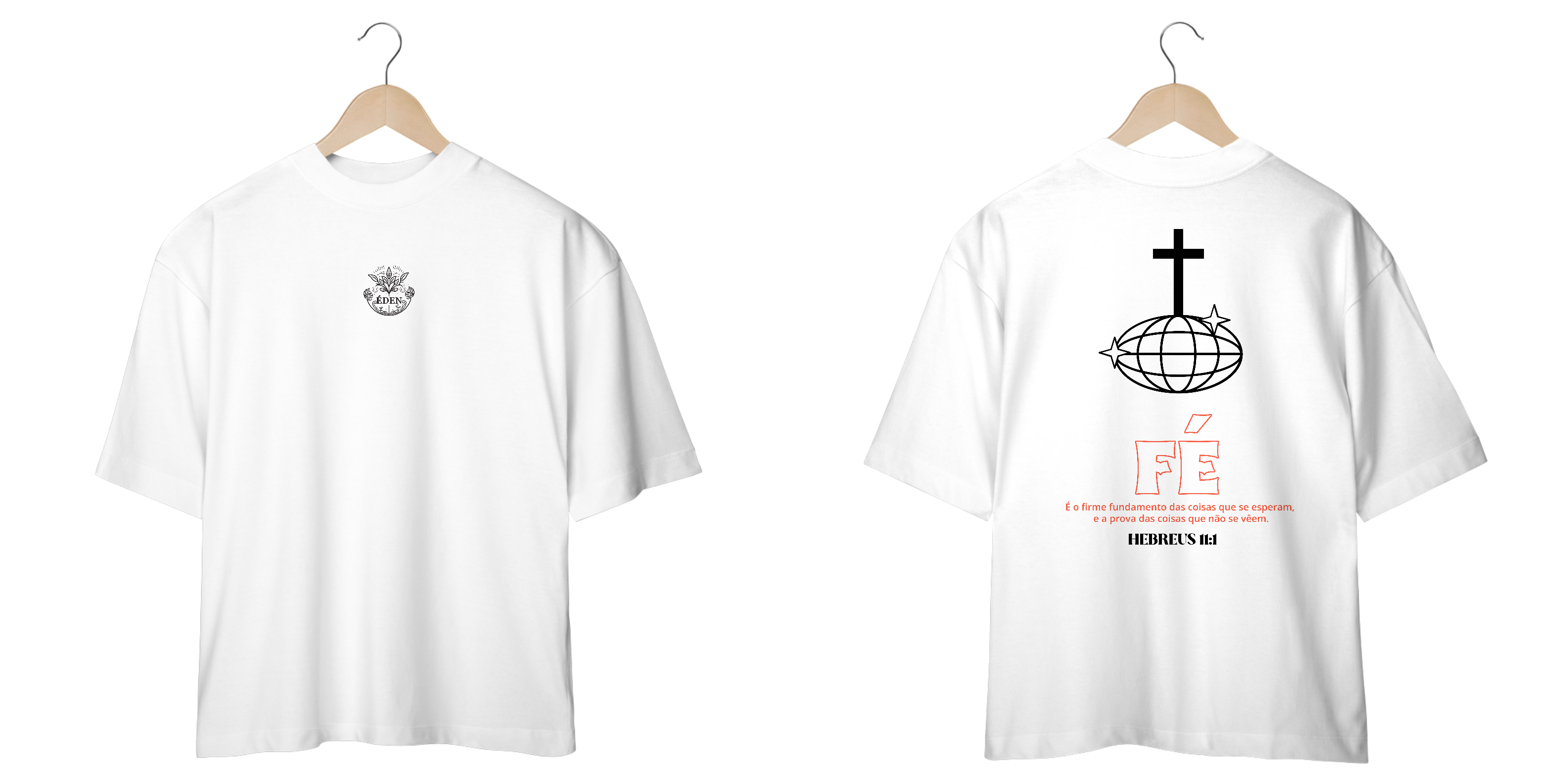 Camisa Oversized - Fé