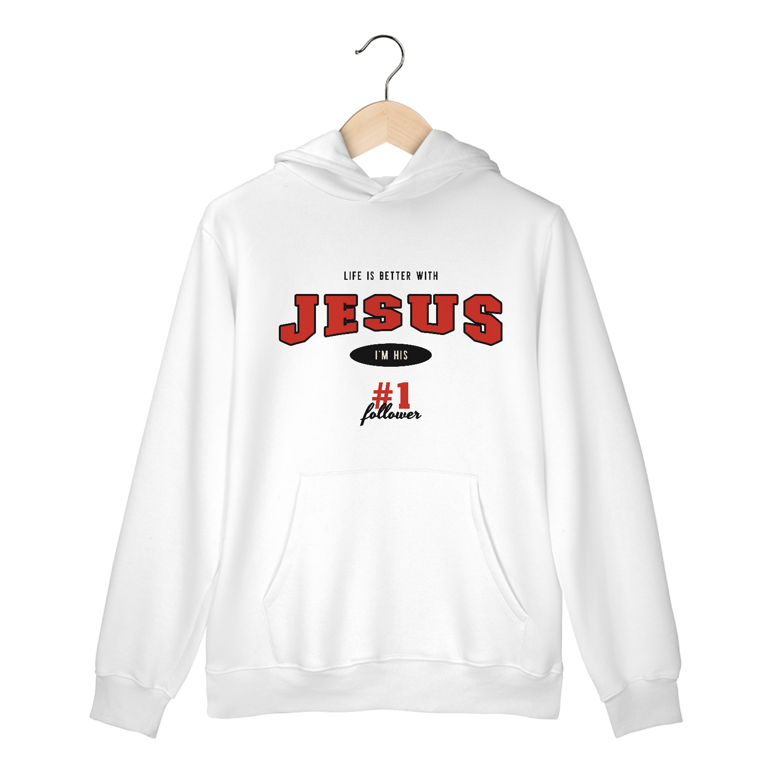 Moletom Canguru Unissex - Jesus #1 