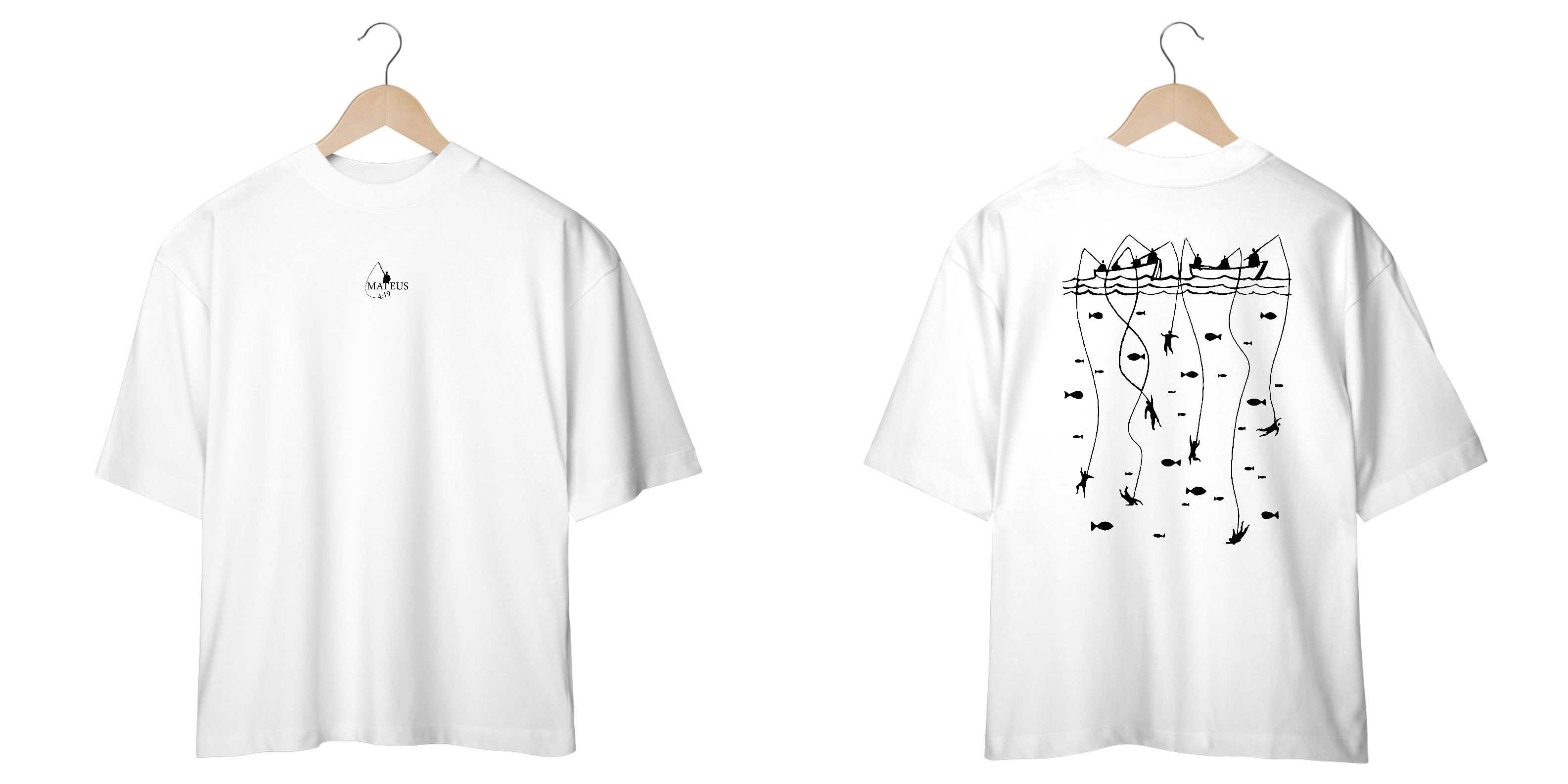 Camisa Oversized - Pescador
