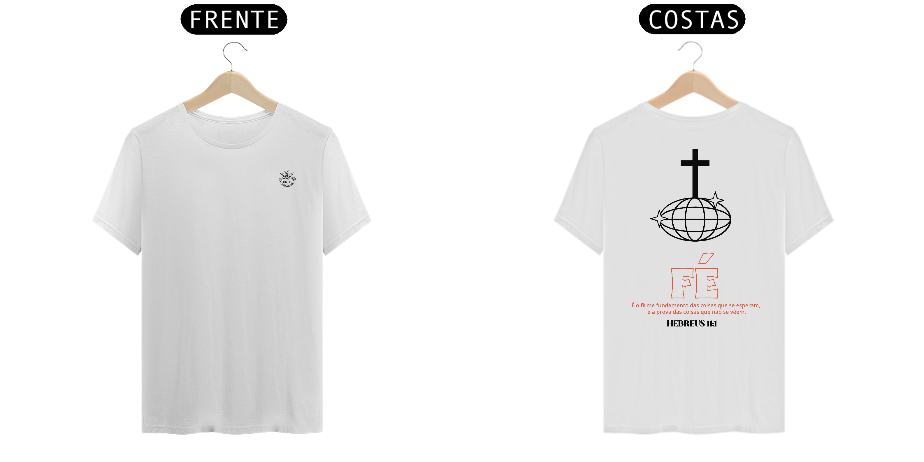 Camisa Unissex Quality - Fé