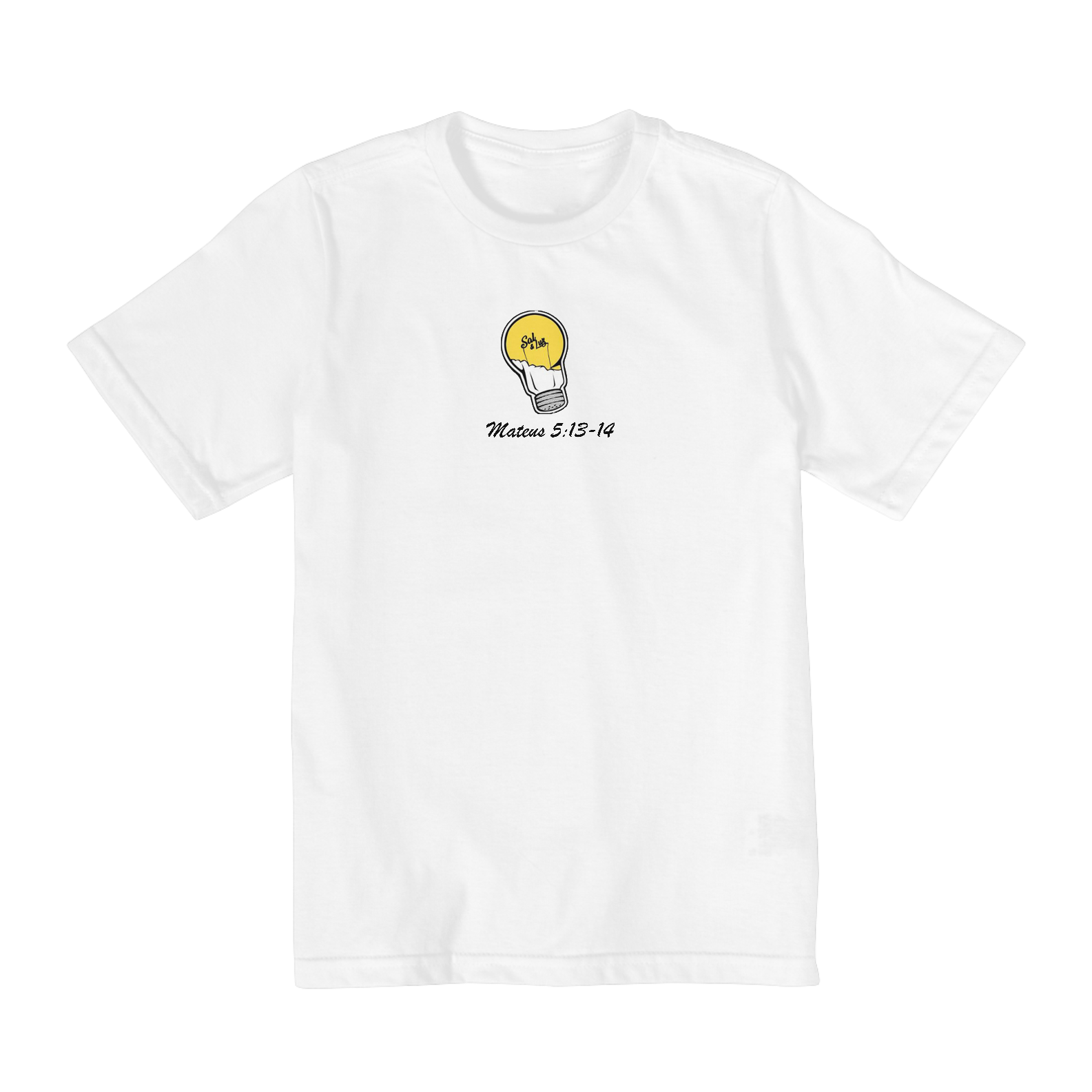 Camisa Infantil 10 a 14 anos - Sal e Luz