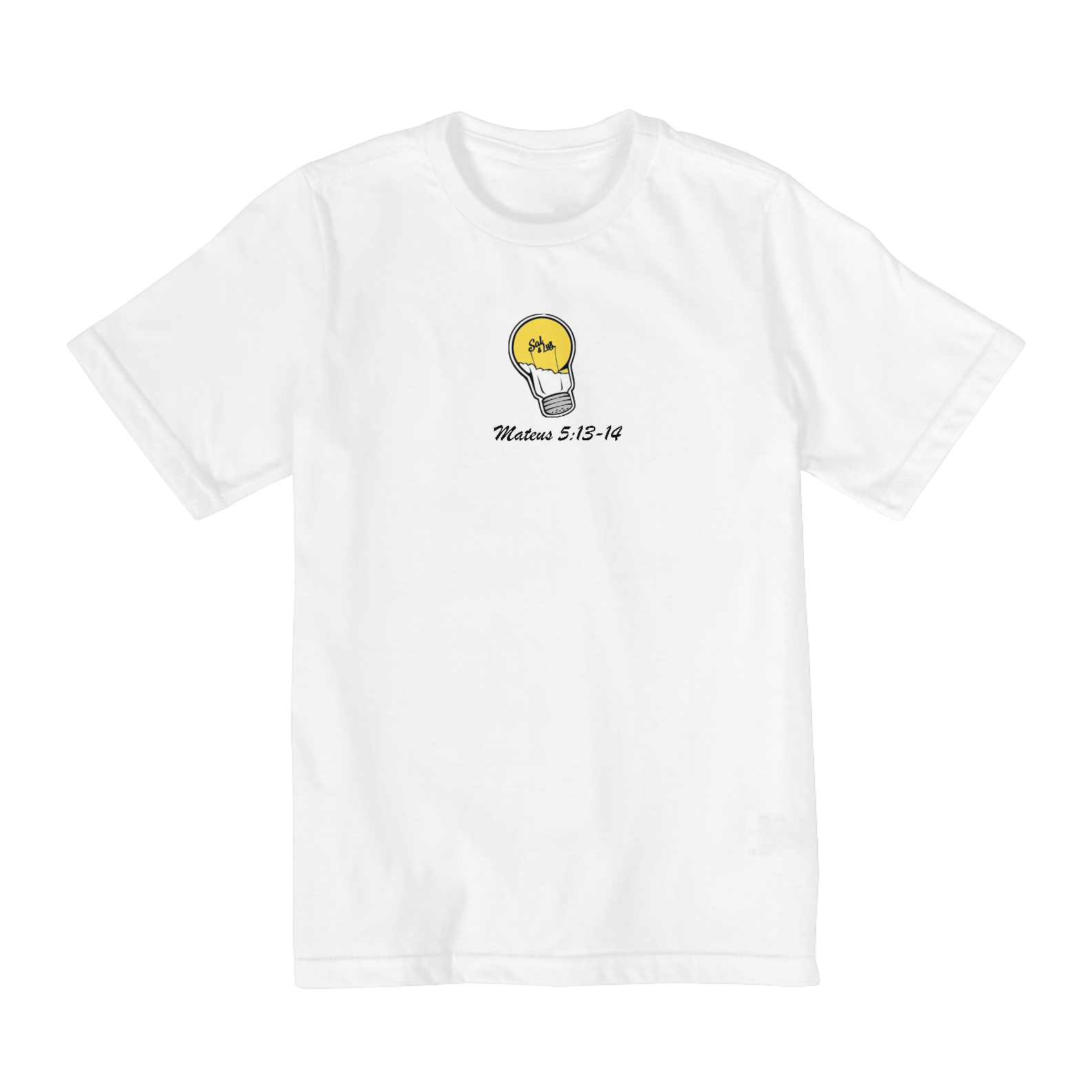 Camisa Infantil 2 a 8 anos - Sal e Luz
