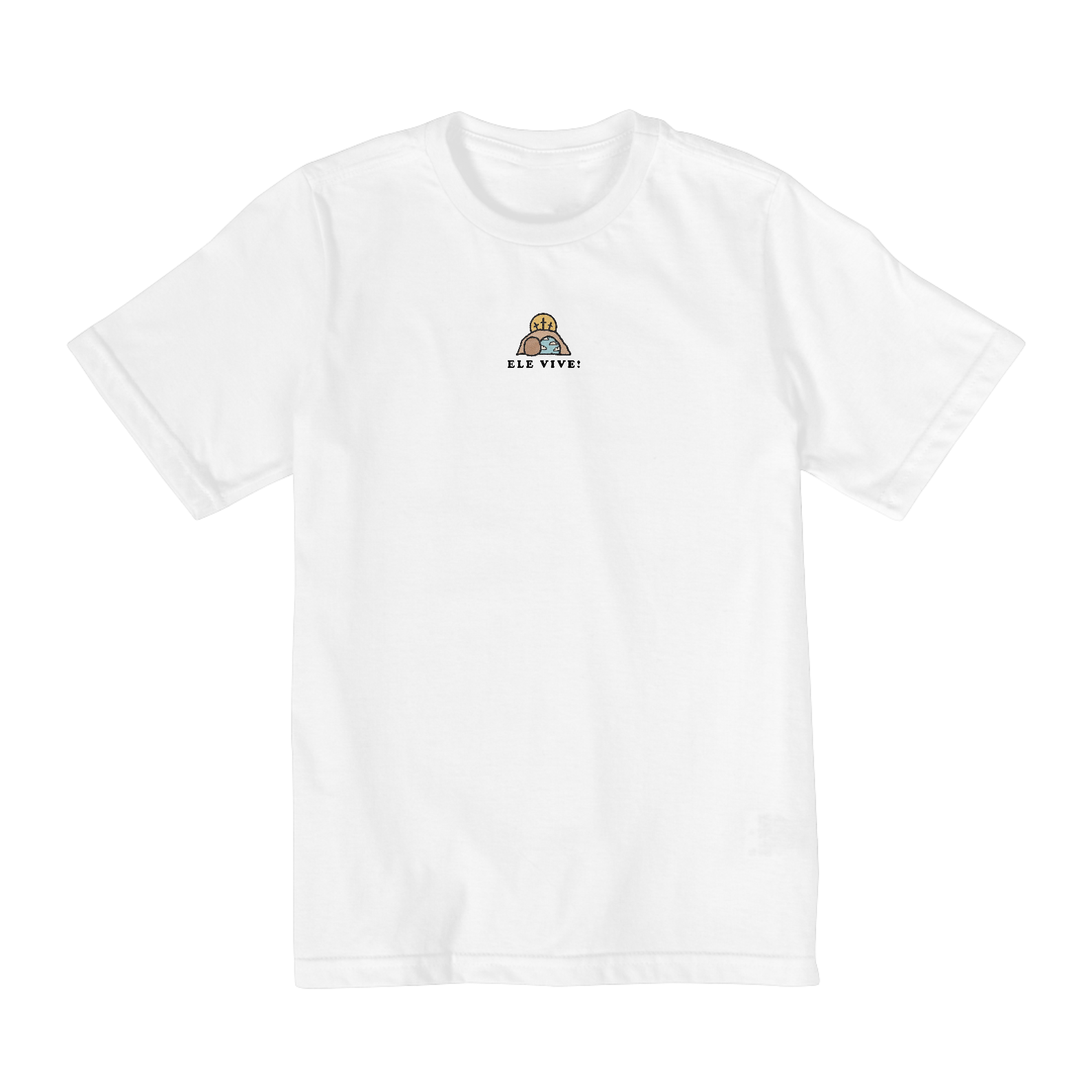 Camisa Infantil 10 a 14 anos - Ele Vive!