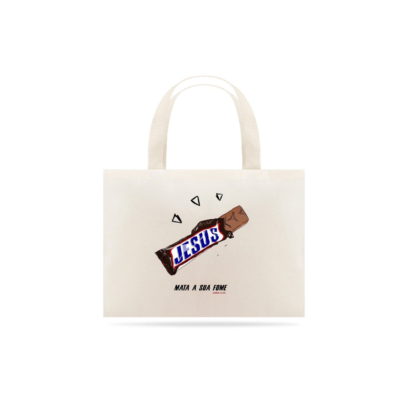 Ecobag - Jesus Mata sua Fome
