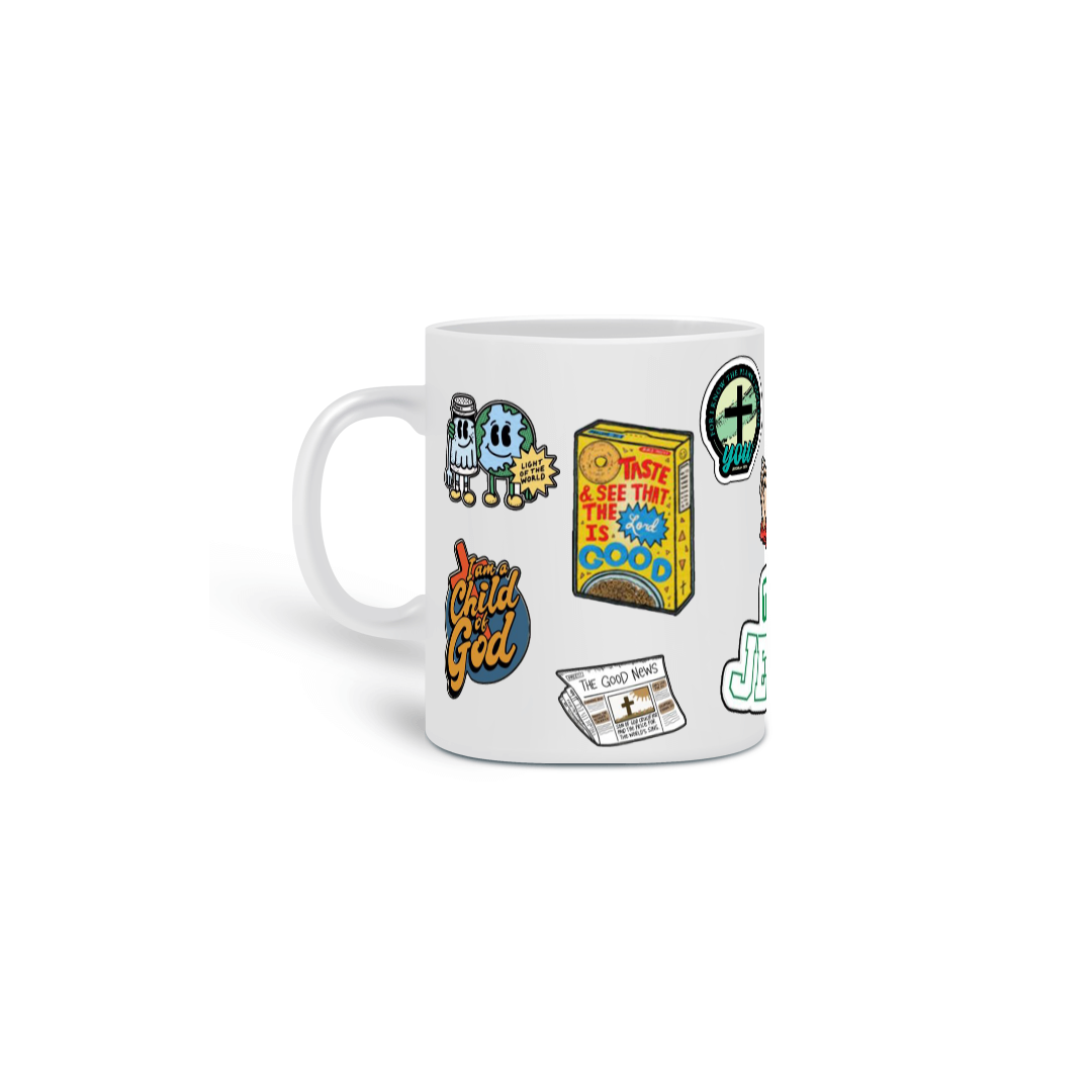 Caneca de Porcelana - Team Jesus